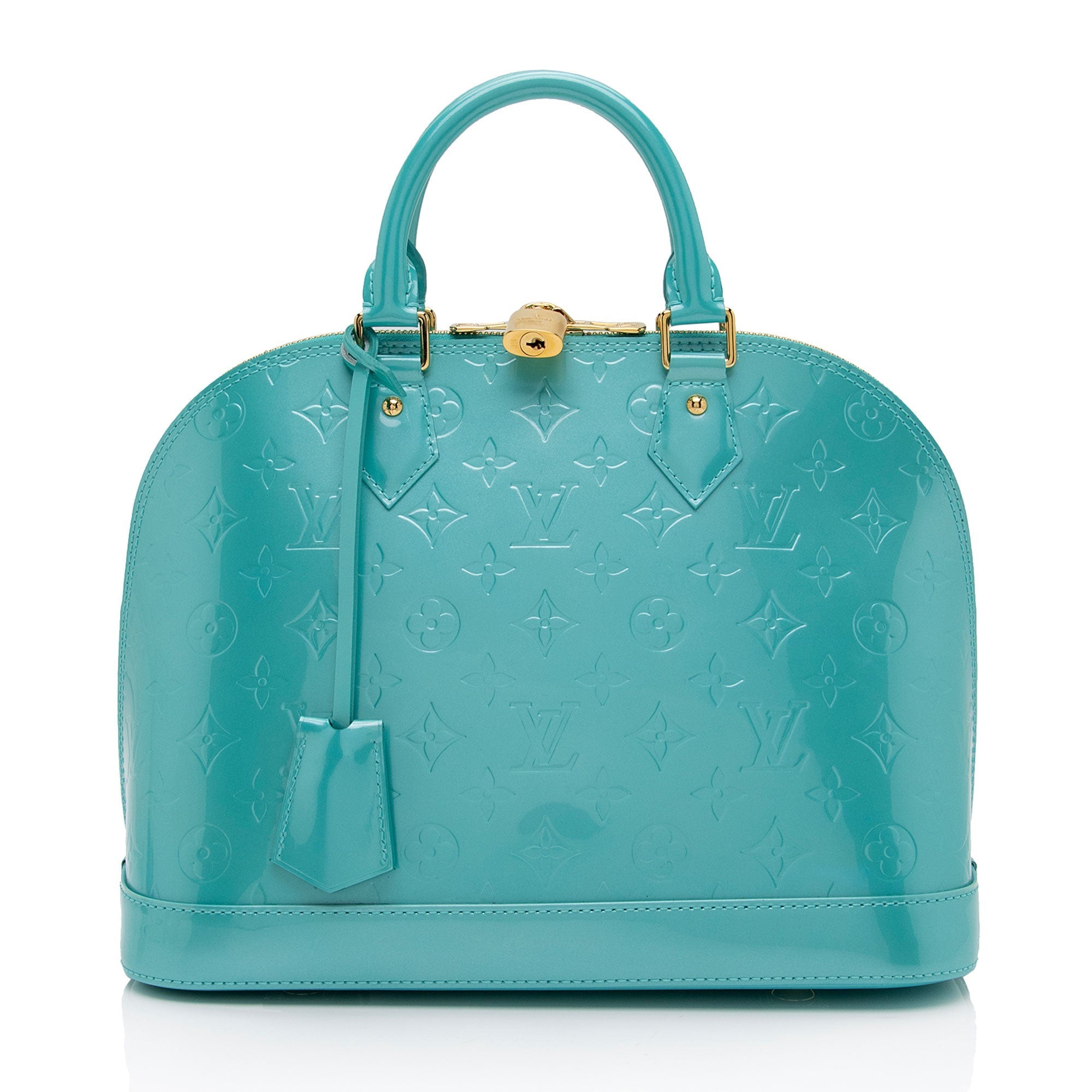 Louis Vuitton Monogram Vernis Alma PM Satchel (SHF-qtN90H)
