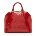 Louis Vuitton Monogram Vernis Alma PM Satchel (SHF-N7kVSA)