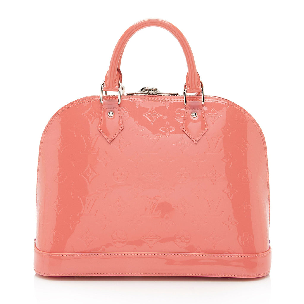 Louis Vuitton Monogram Vernis Alma PM Satchel (SHF-CsSKCh)