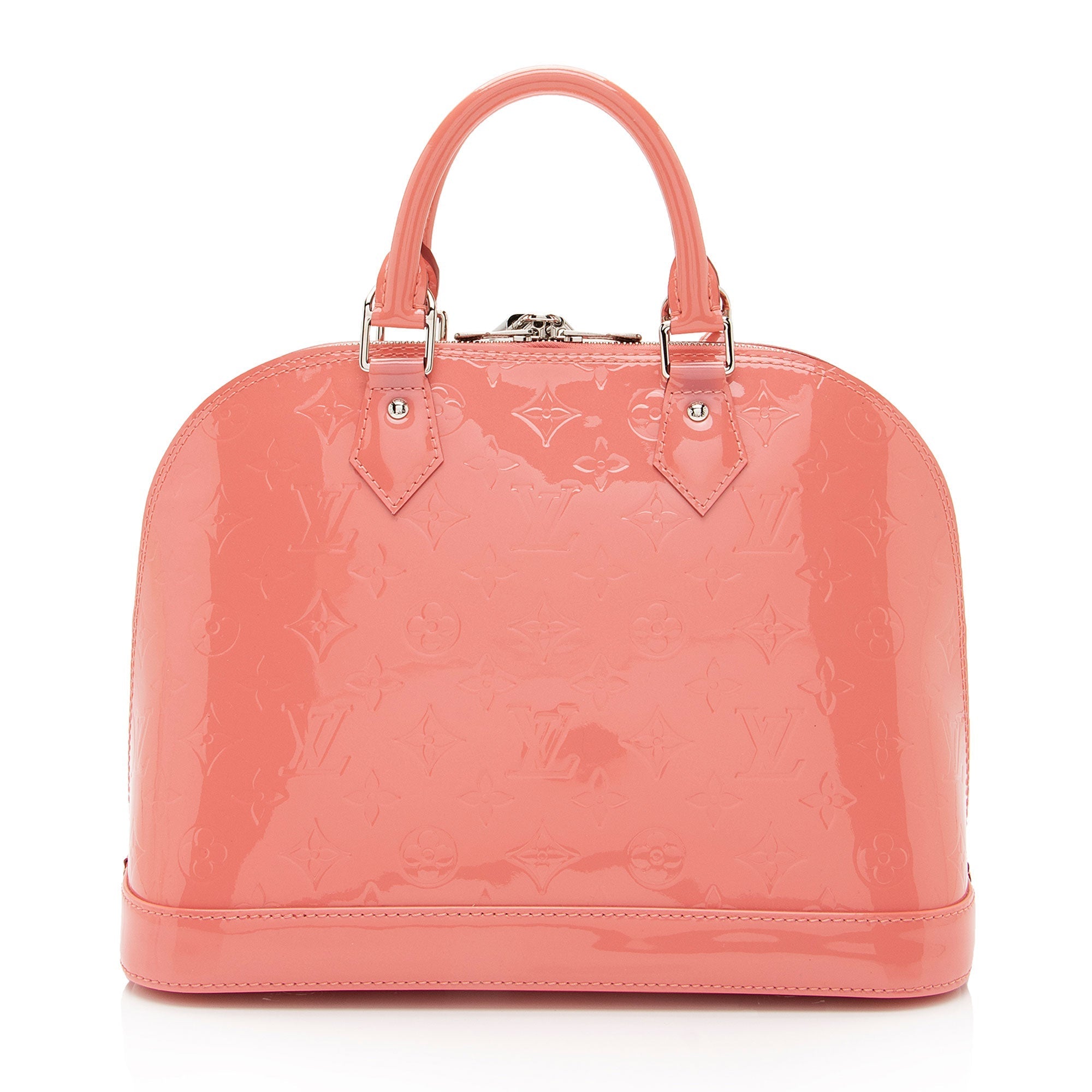 Louis Vuitton Monogram Vernis Alma PM Satchel (SHF-CsSKCh)