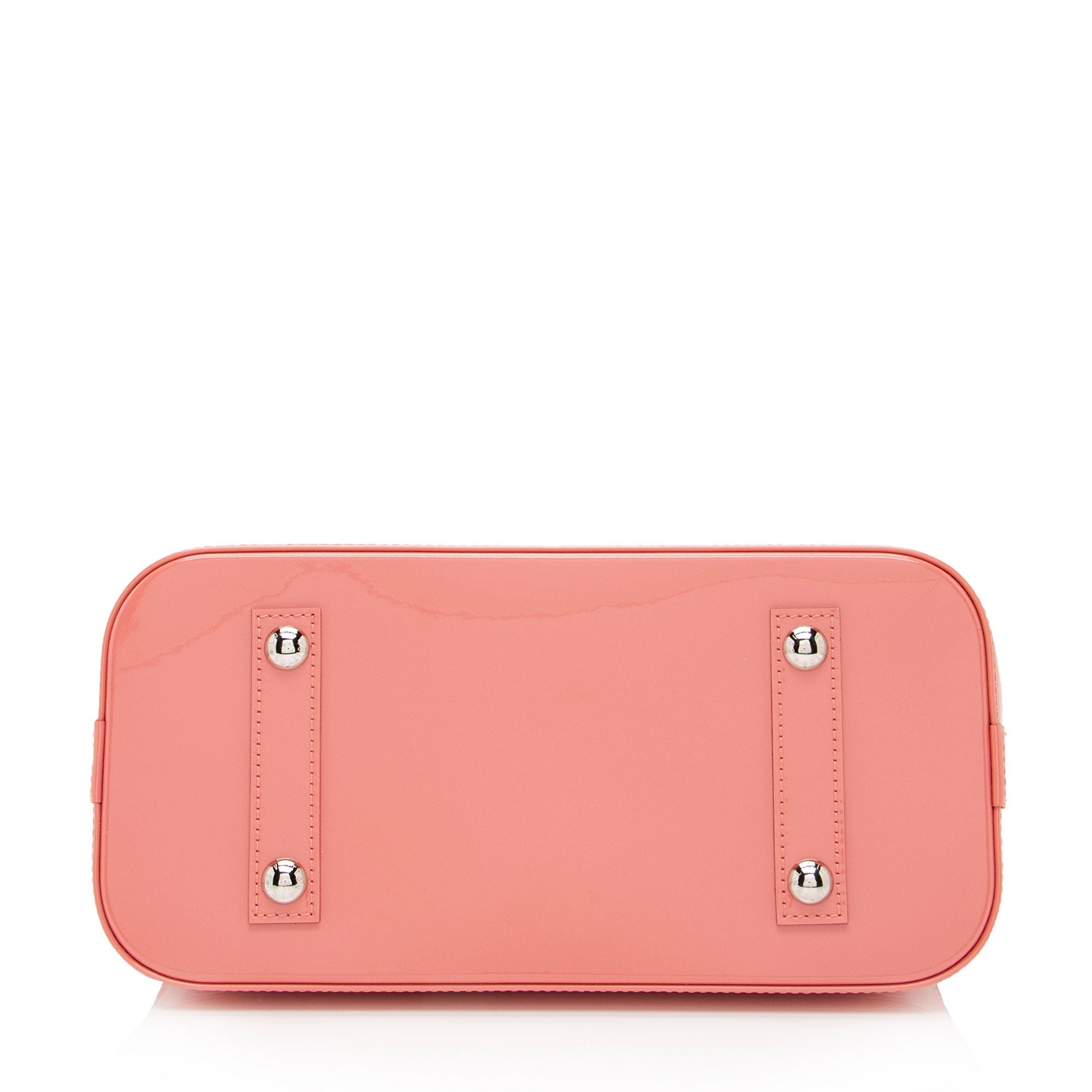 Louis Vuitton Monogram Vernis Alma PM Satchel (SHF-CsSKCh)