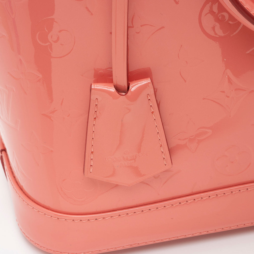 Louis Vuitton Monogram Vernis Alma PM Satchel (SHF-CsSKCh)