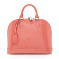 Louis Vuitton Monogram Vernis Alma PM Satchel (SHF-CsSKCh)