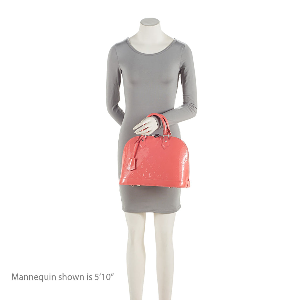 Louis Vuitton Monogram Vernis Alma PM Satchel (SHF-CsSKCh)