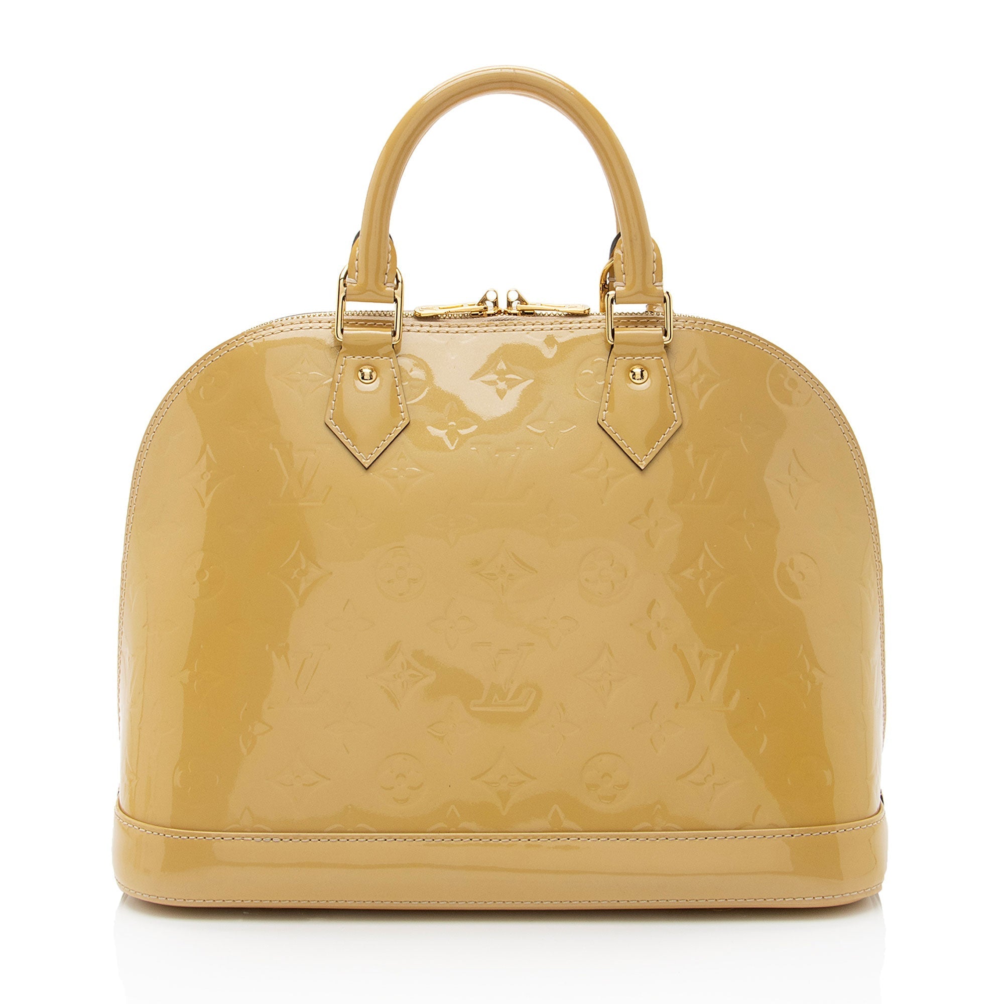 Louis Vuitton Monogram Vernis Alma PM Satchel