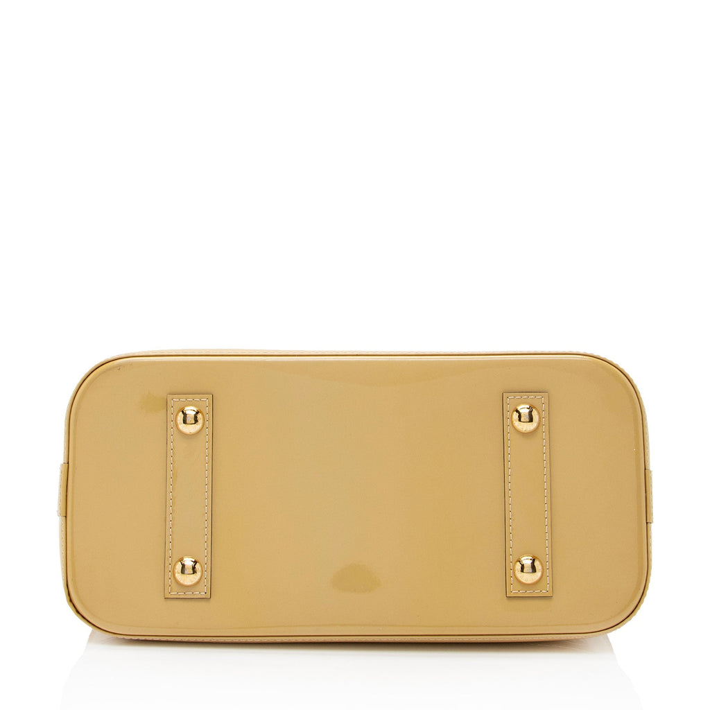 Louis Vuitton Monogram Vernis Alma PM Satchel