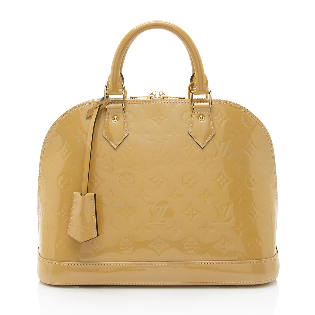 Louis Vuitton Monogram Vernis Alma PM Satchel