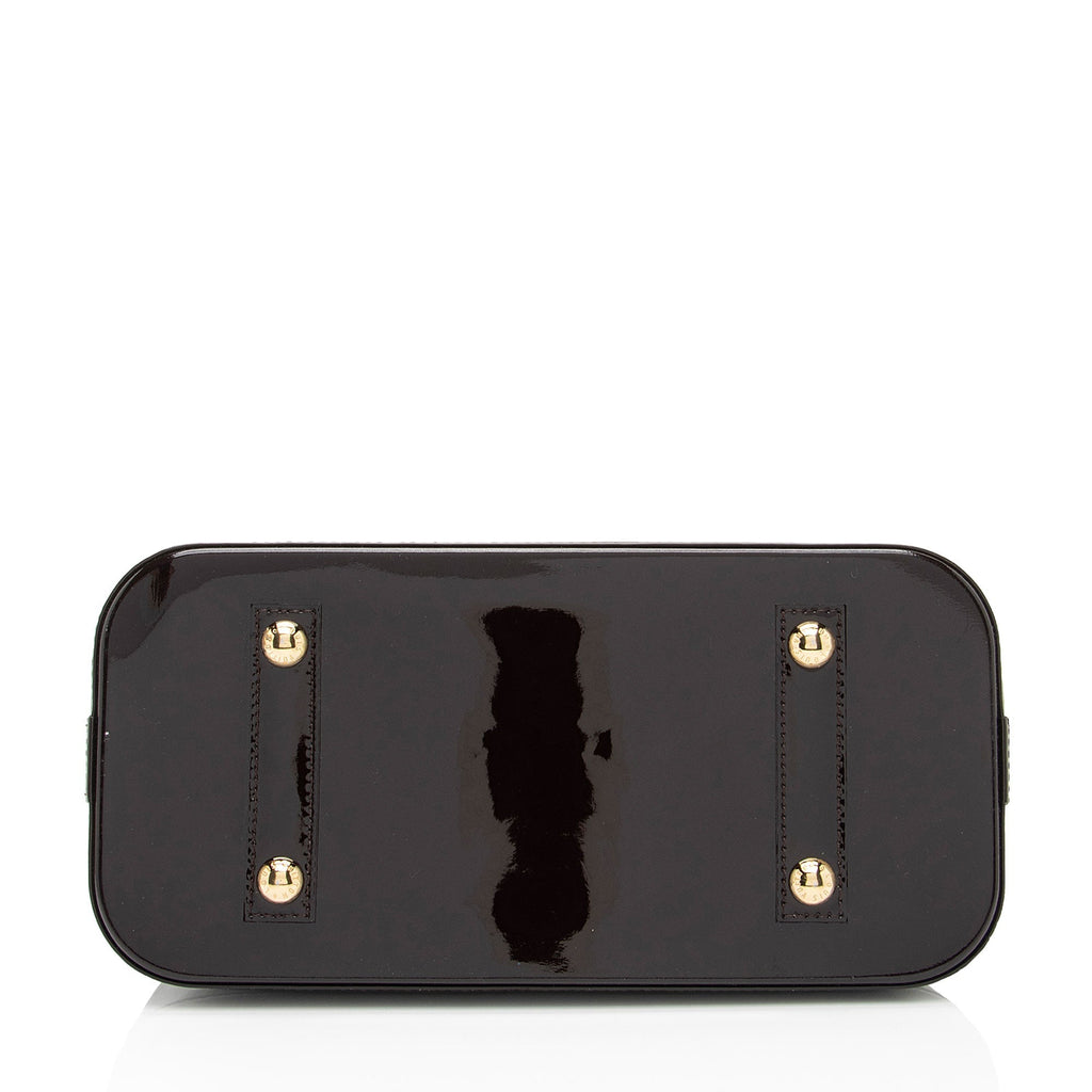 Louis Vuitton Monogram Vernis Alma PM Satchel (SHF-iT5R4U)