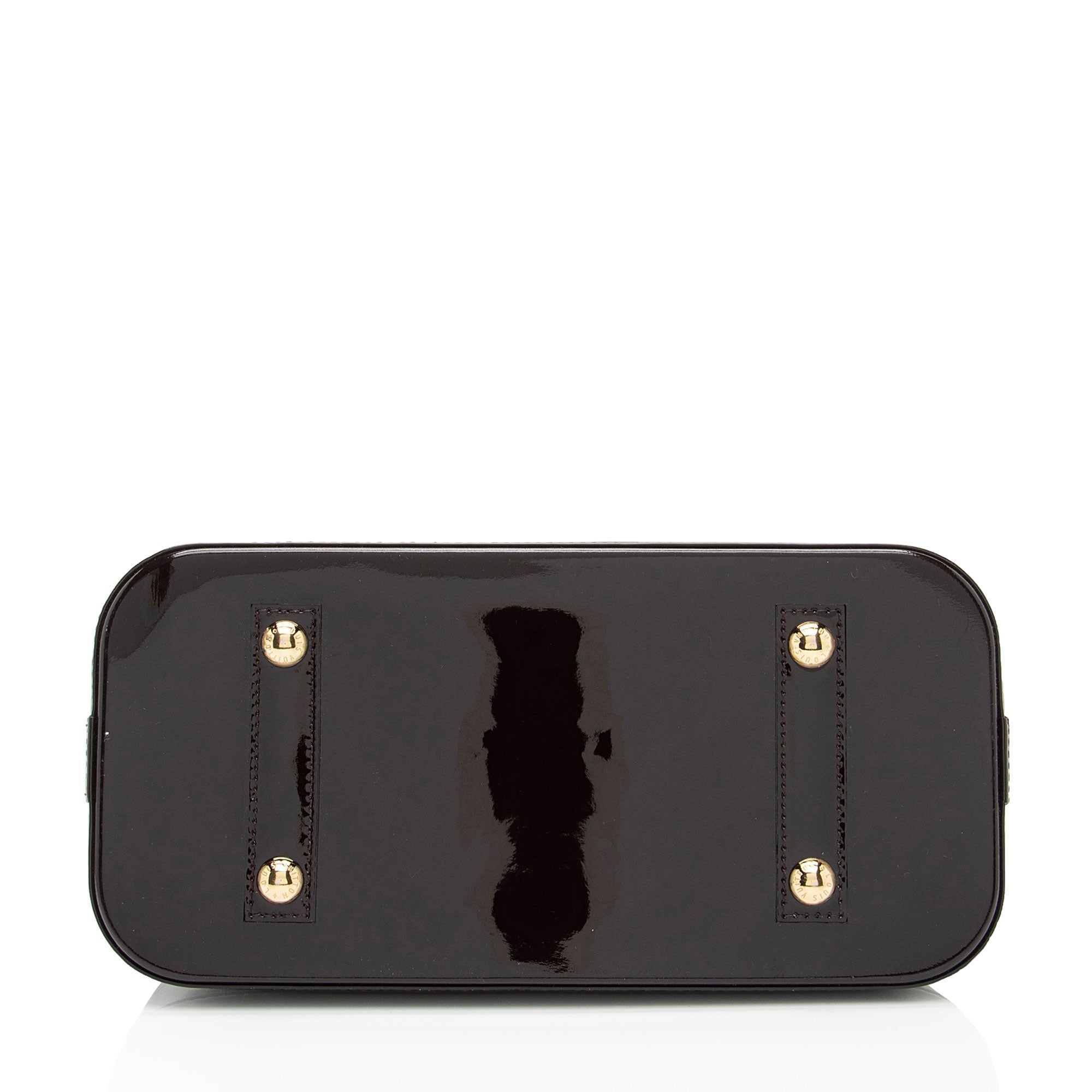 Louis Vuitton Monogram Vernis Alma PM Satchel (SHF-iT5R4U)