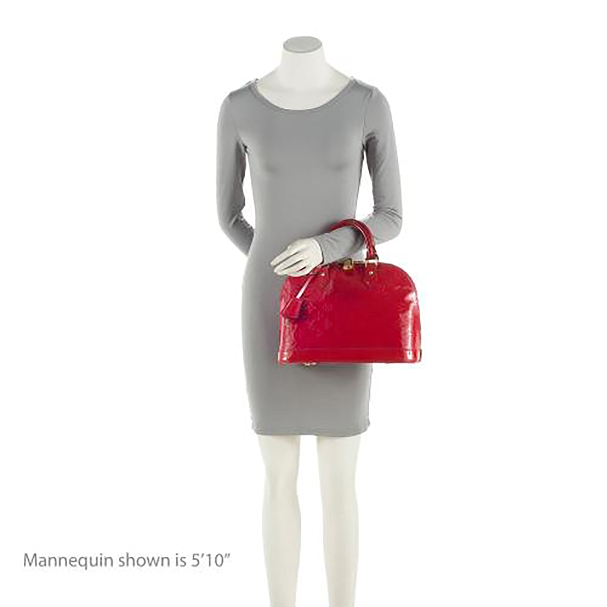 Louis Vuitton Monogram Vernis Alma PM Satchel (SHF-WV66qb)