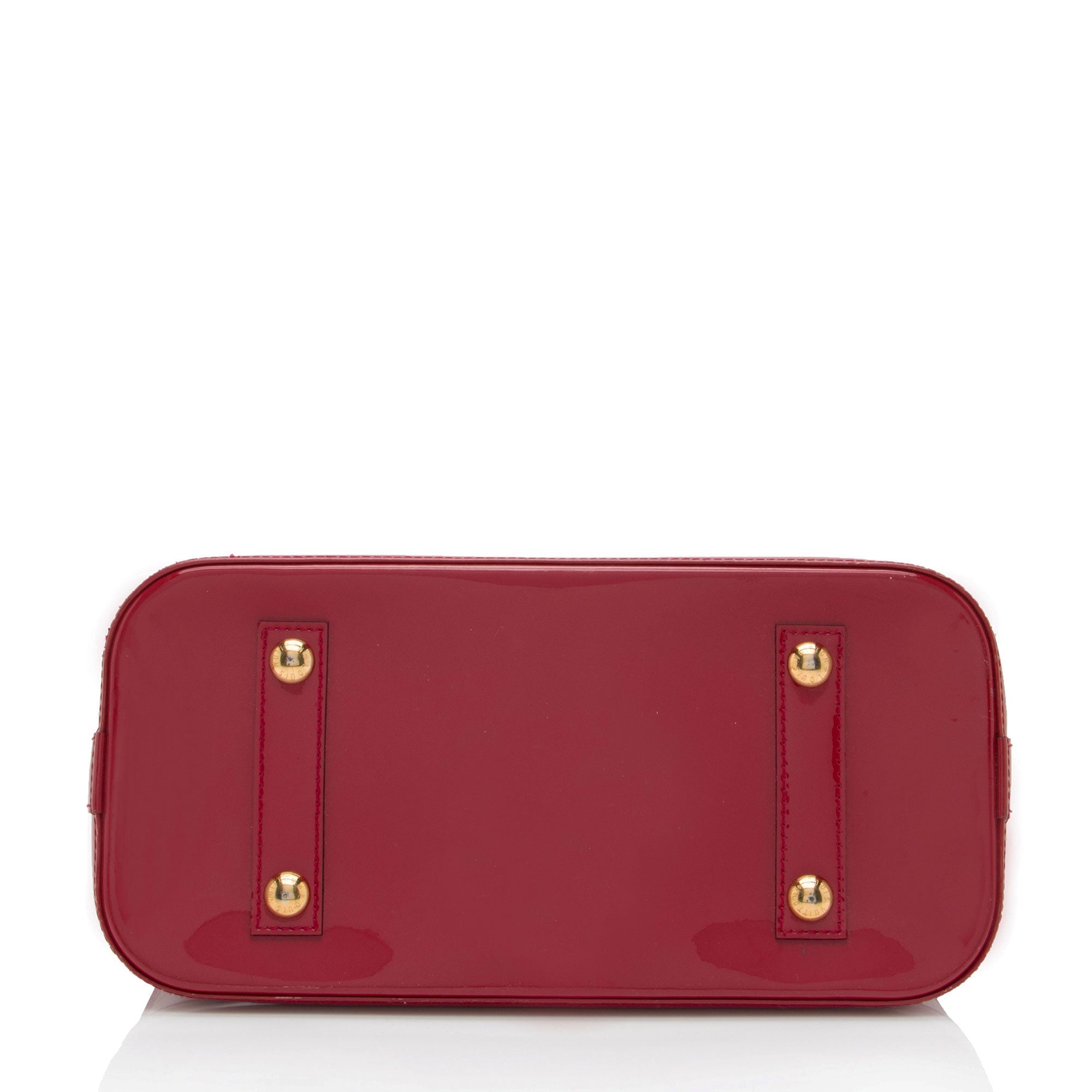 Louis Vuitton Monogram Vernis Alma PM Satchel (SHF-G4aK2V)