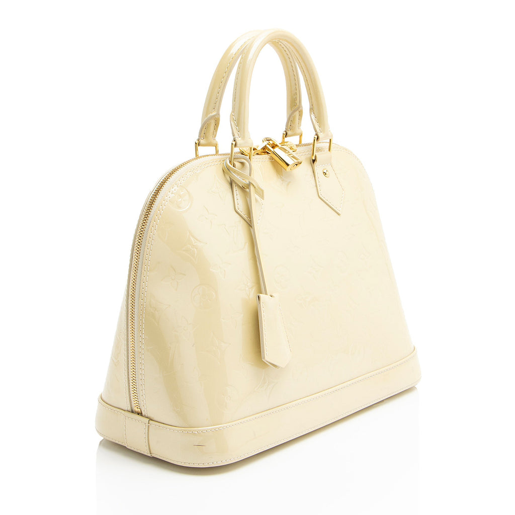 Louis Vuitton Monogram Vernis Alma PM Satchel