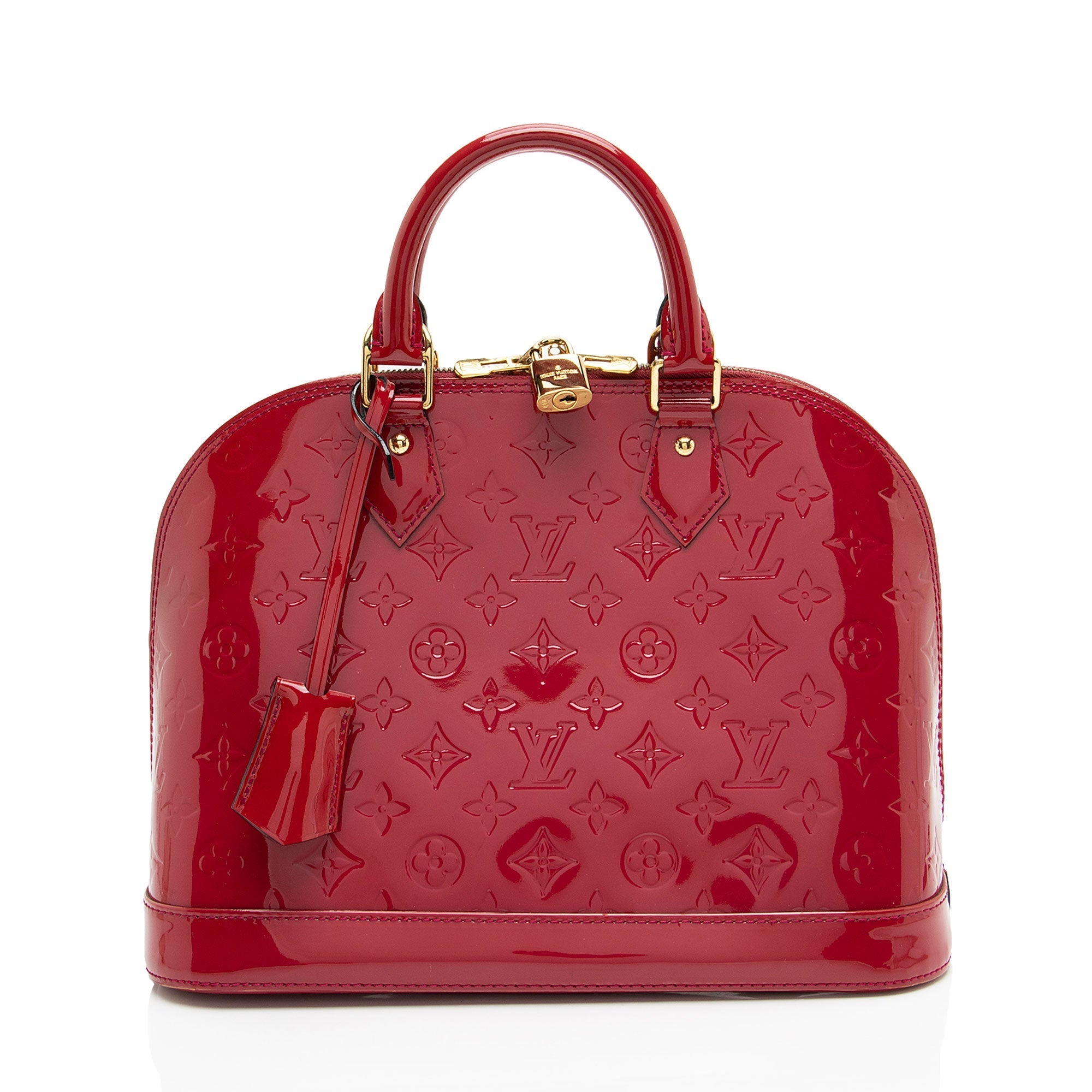 Louis Vuitton Monogram Vernis Alma PM Satchel