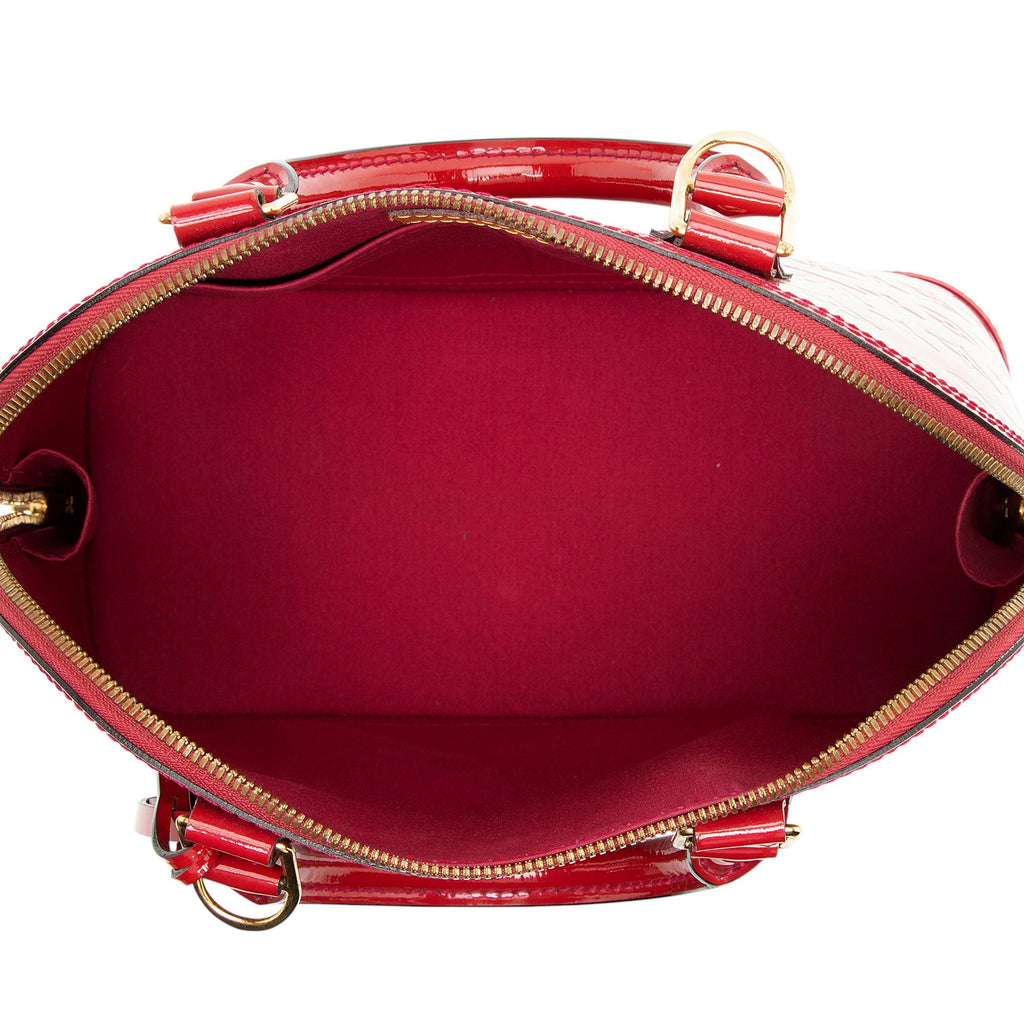 Louis Vuitton Monogram Vernis Alma PM Satchel