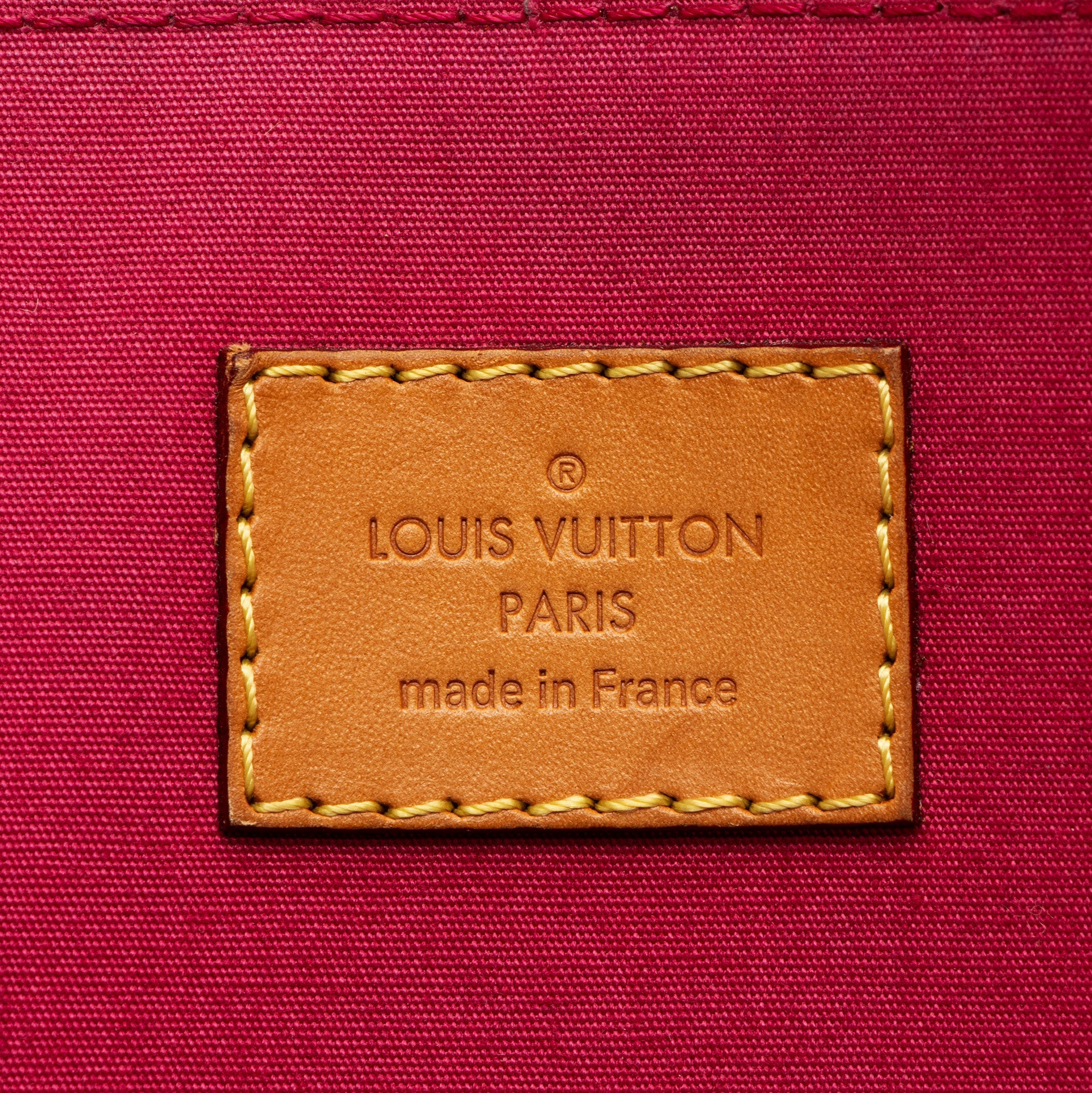 Louis Vuitton Monogram Vernis Alma PM Satchel