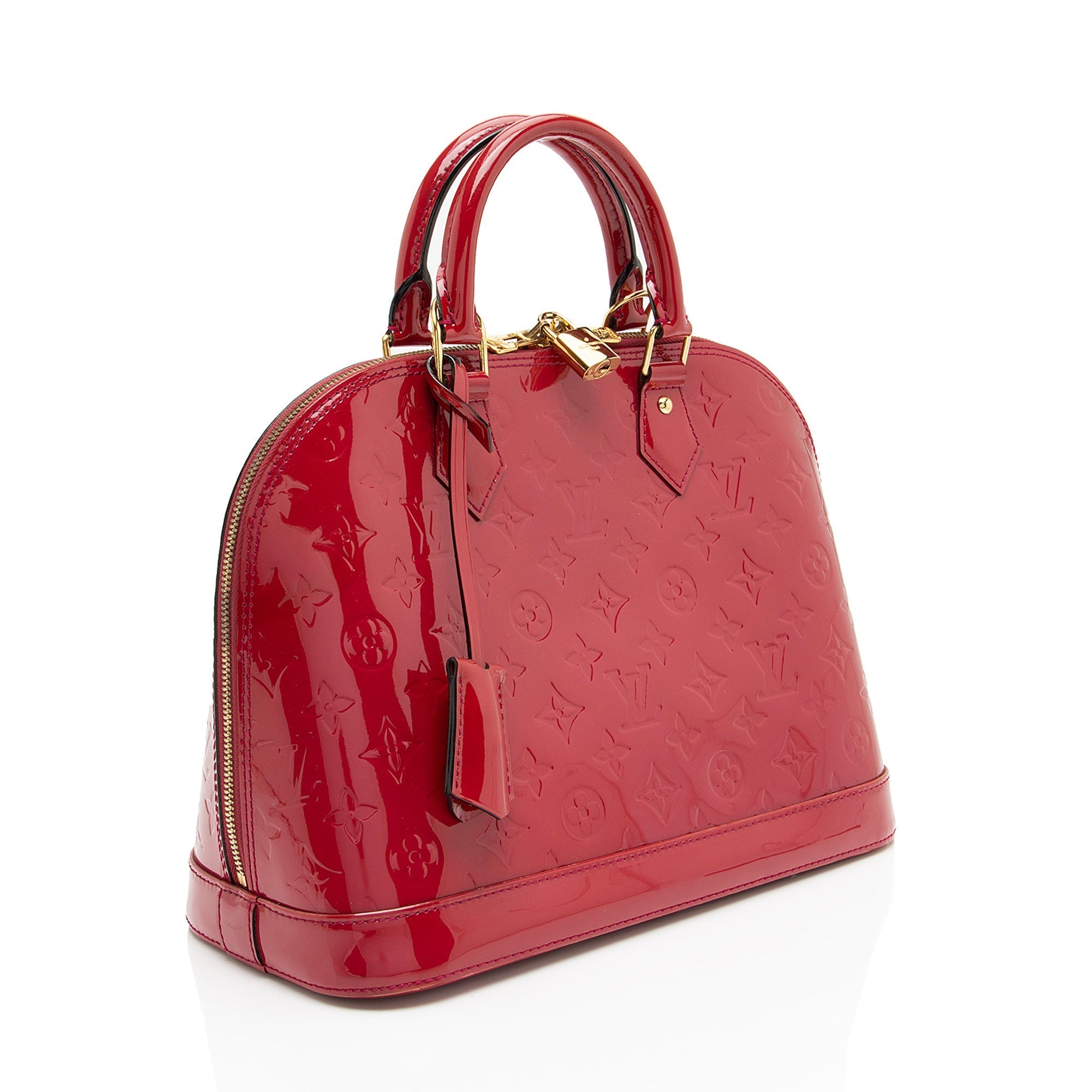 Louis Vuitton Monogram Vernis Alma PM Satchel