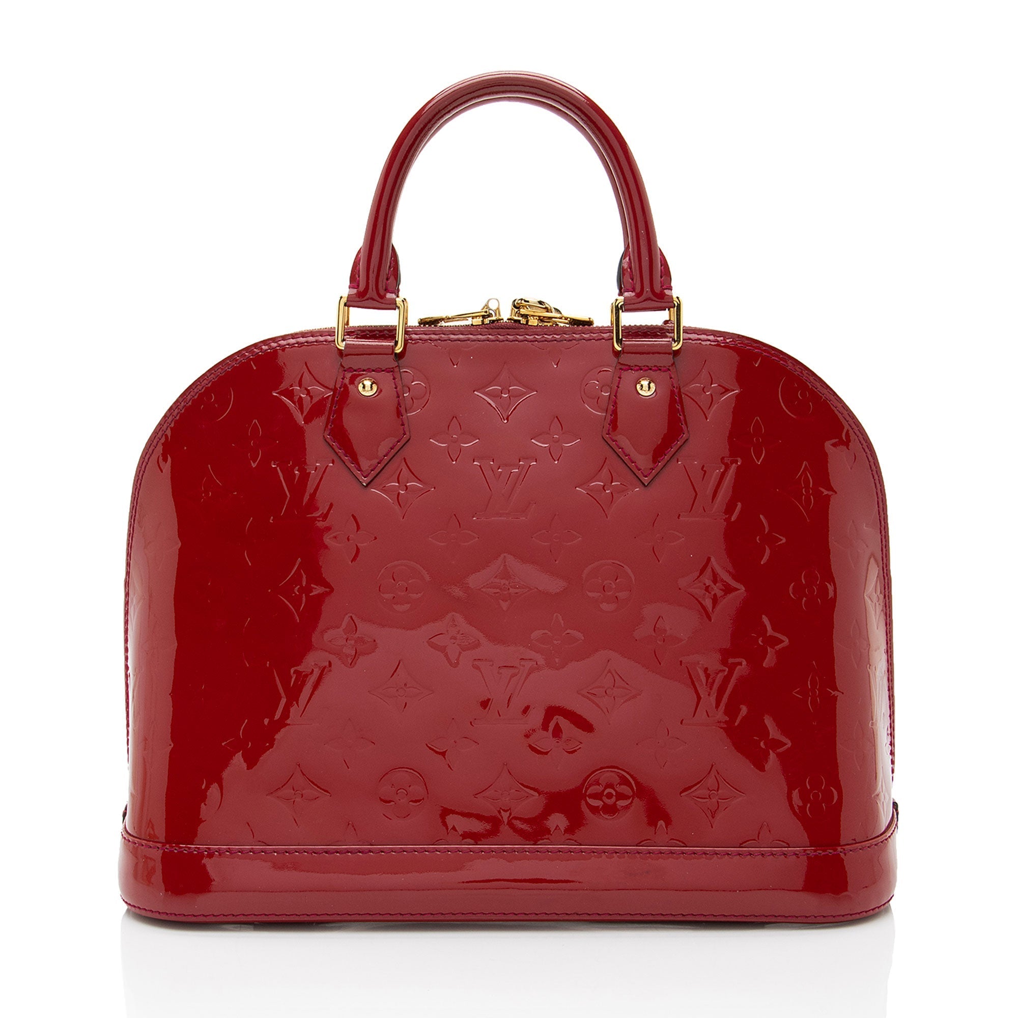Louis Vuitton Monogram Vernis Alma PM Satchel