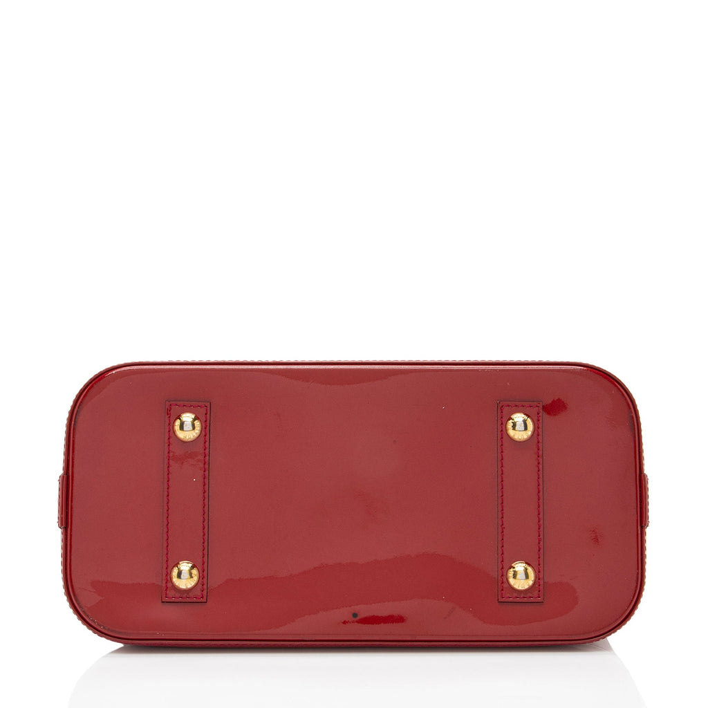 Louis Vuitton Monogram Vernis Alma PM Satchel