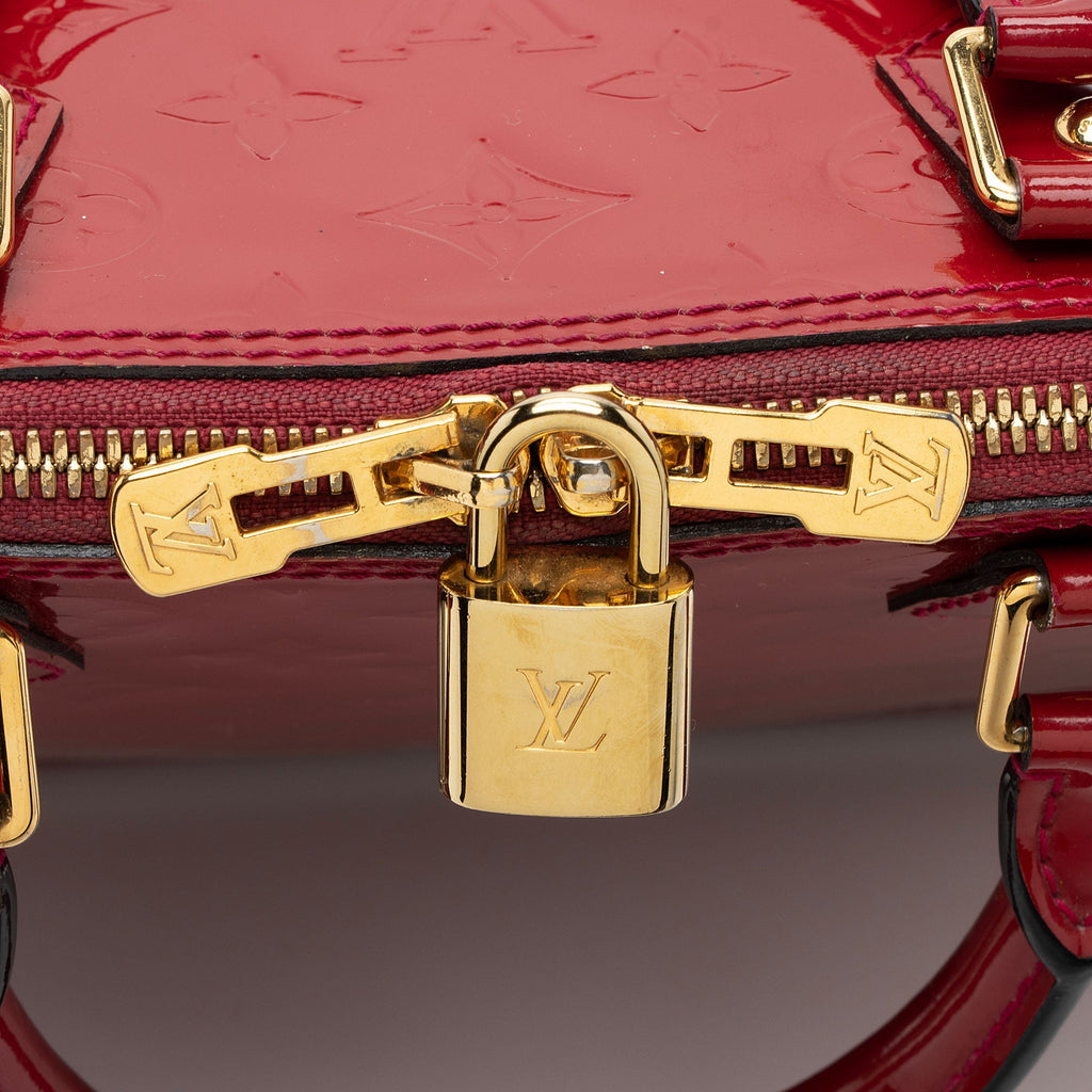 Louis Vuitton Monogram Vernis Alma PM Satchel