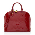 Louis Vuitton Monogram Vernis Alma PM Satchel