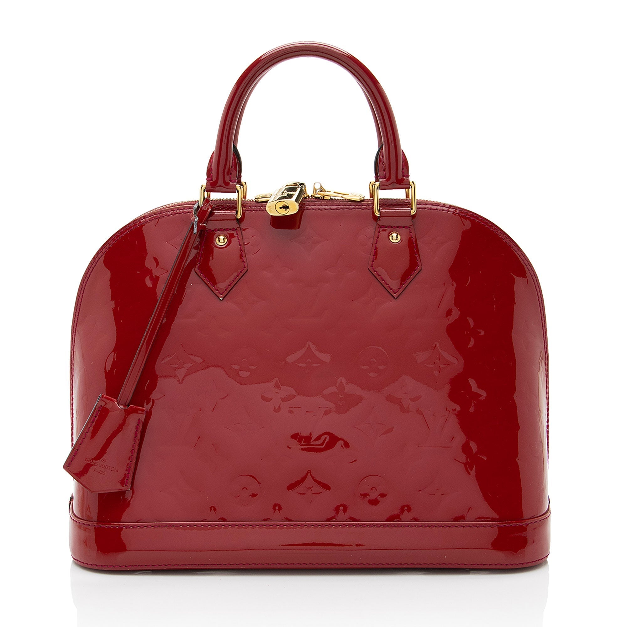 Louis Vuitton Monogram Vernis Alma PM Satchel