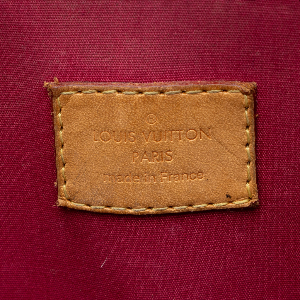 Louis Vuitton Monogram Vernis Alma PM Satchel