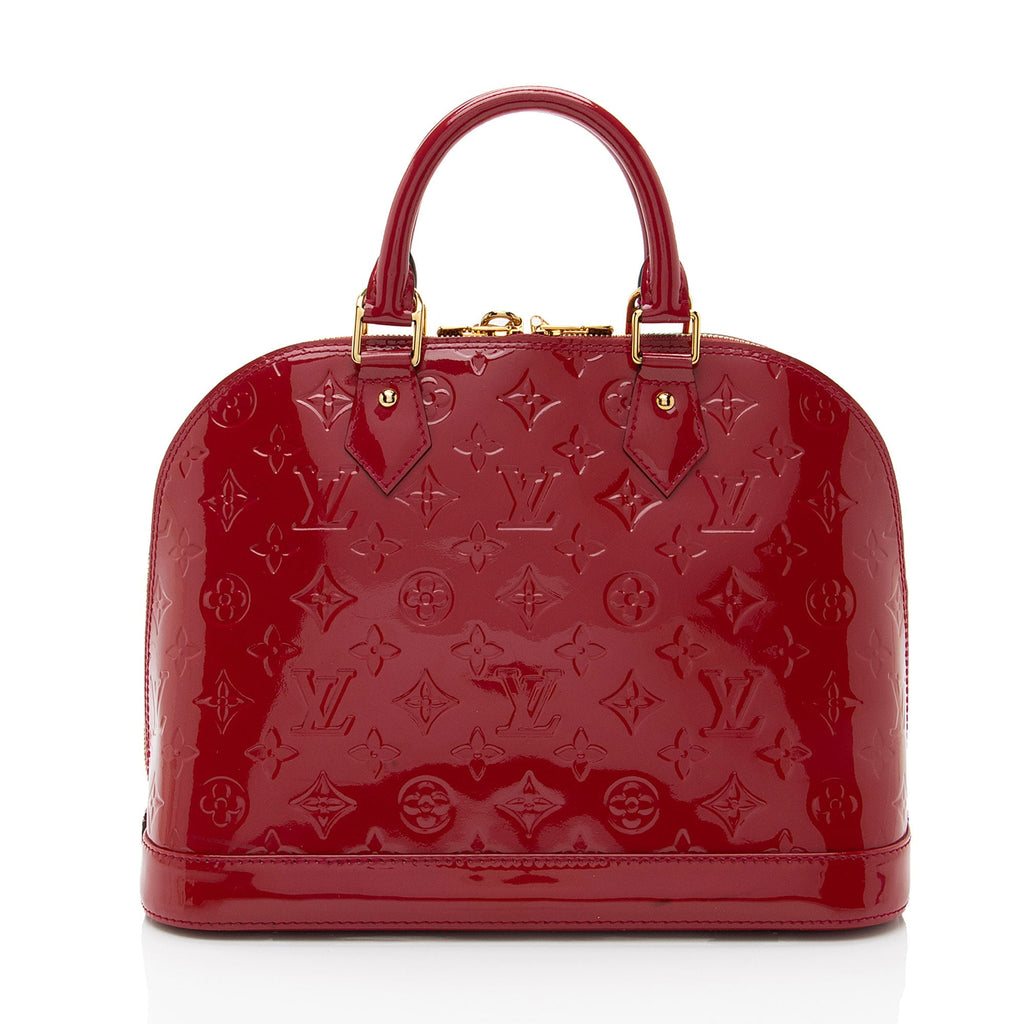 Louis Vuitton Monogram Vernis Alma PM Satchel