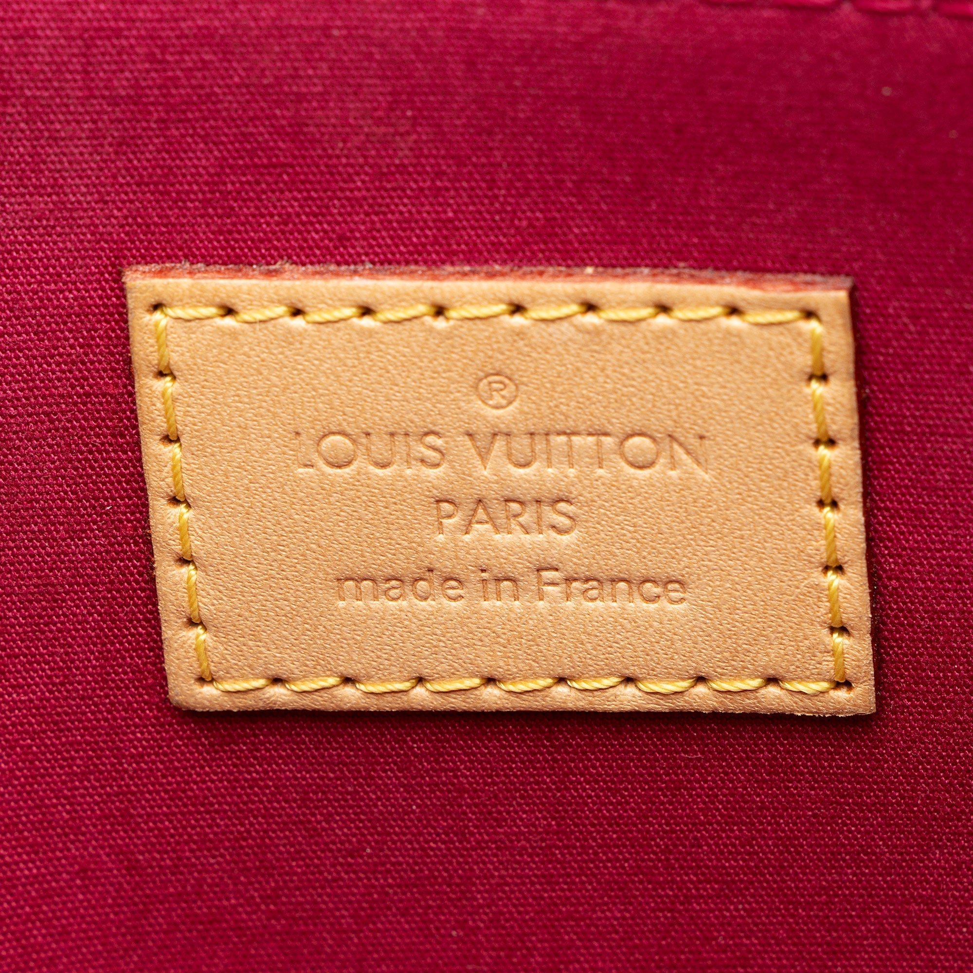 Louis Vuitton Monogram Vernis Alma PM Satchel