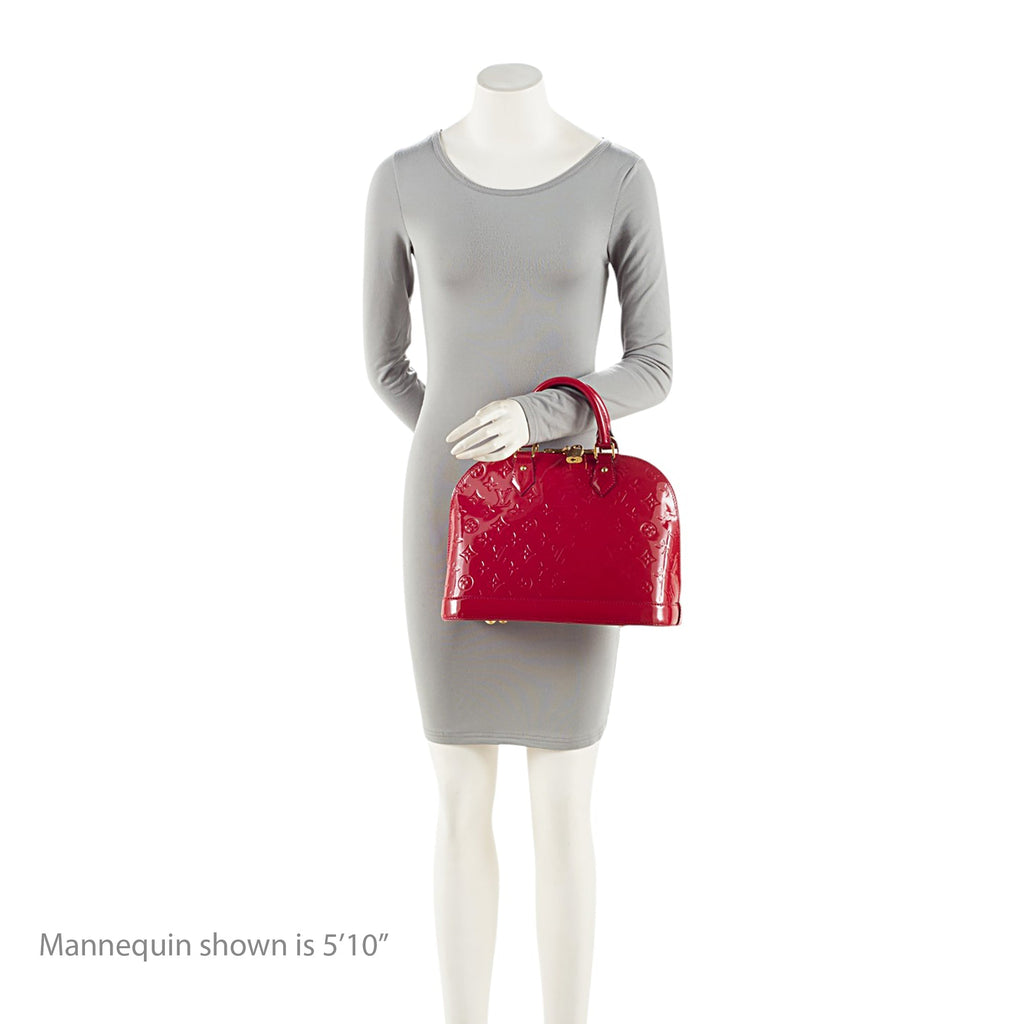 Louis Vuitton Monogram Vernis Alma PM Satchel