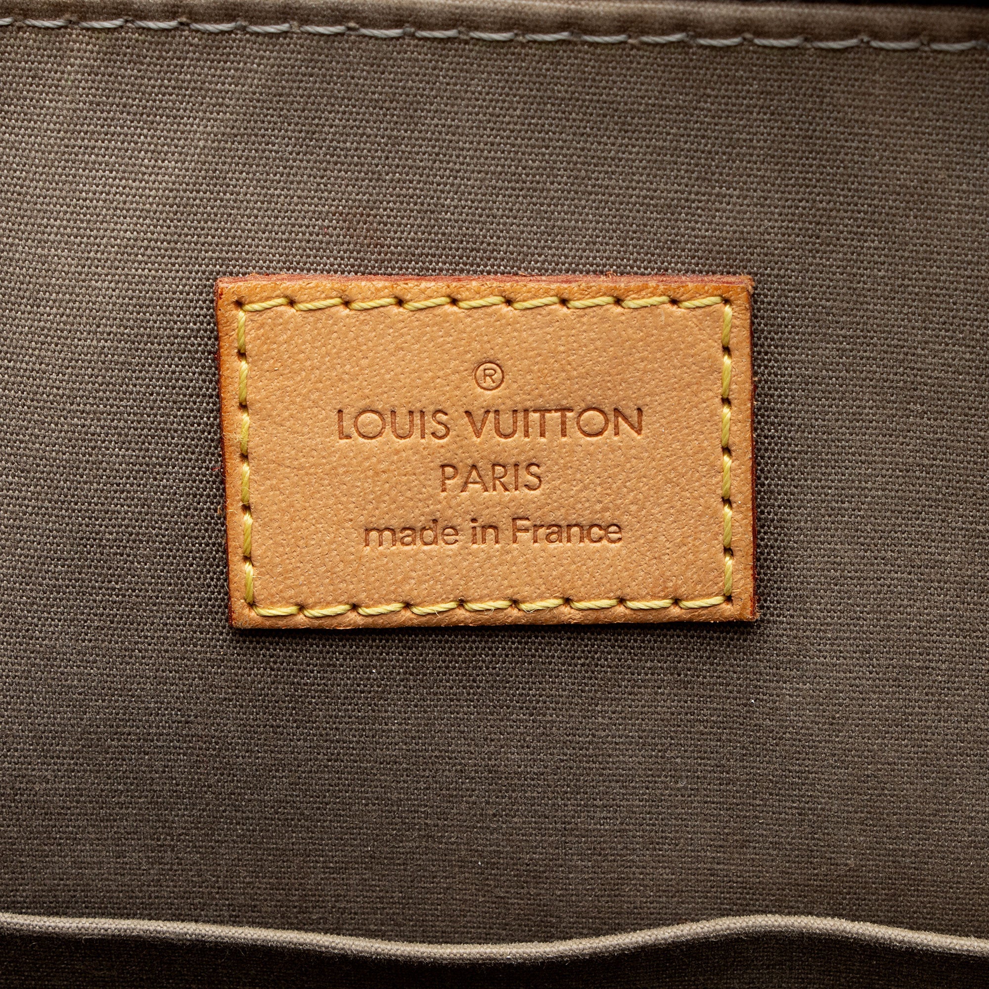 Louis Vuitton Monogram Vernis Alma PM Satchel