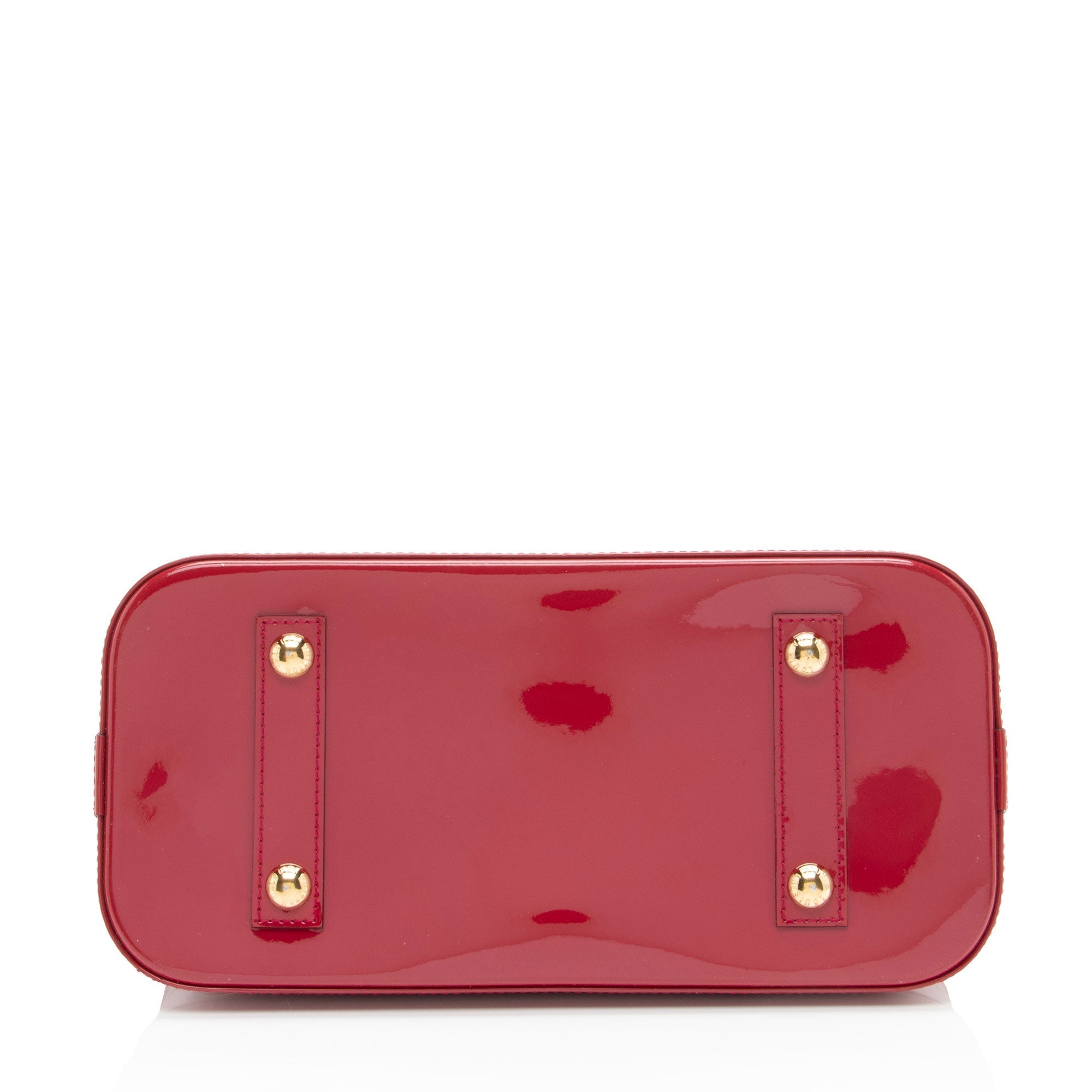 Louis Vuitton Monogram Vernis Alma PM Satchel