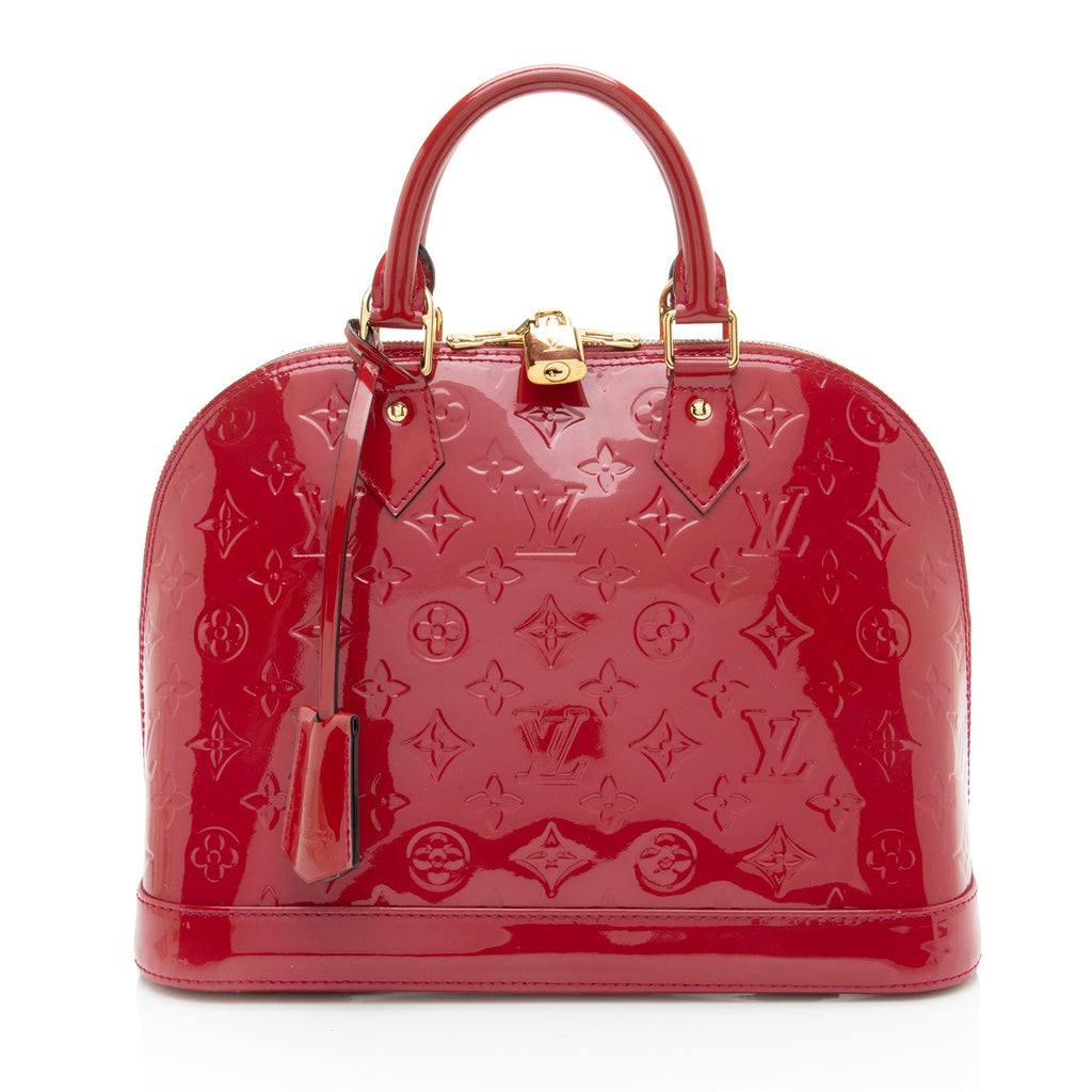 Louis Vuitton Monogram Vernis Alma PM Satchel