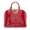 Louis Vuitton Monogram Vernis Alma PM Satchel