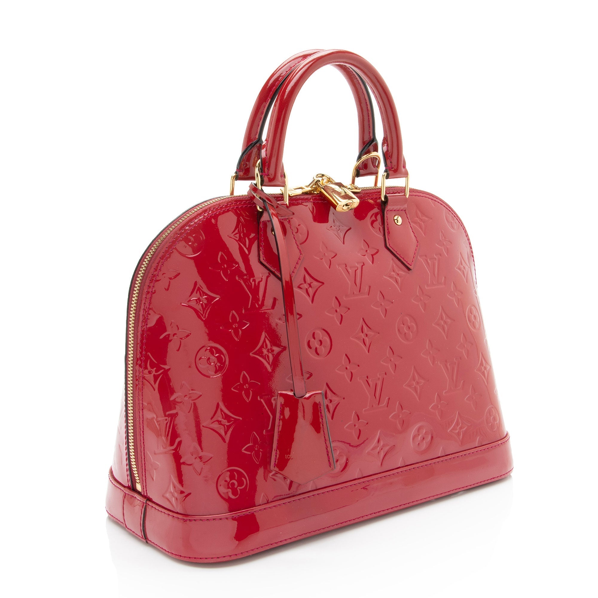 Louis Vuitton Monogram Vernis Alma PM Satchel