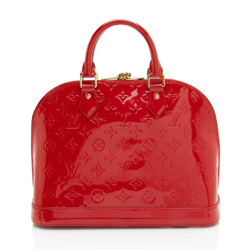 Louis Vuitton Monogram Vernis Alma PM Satchel