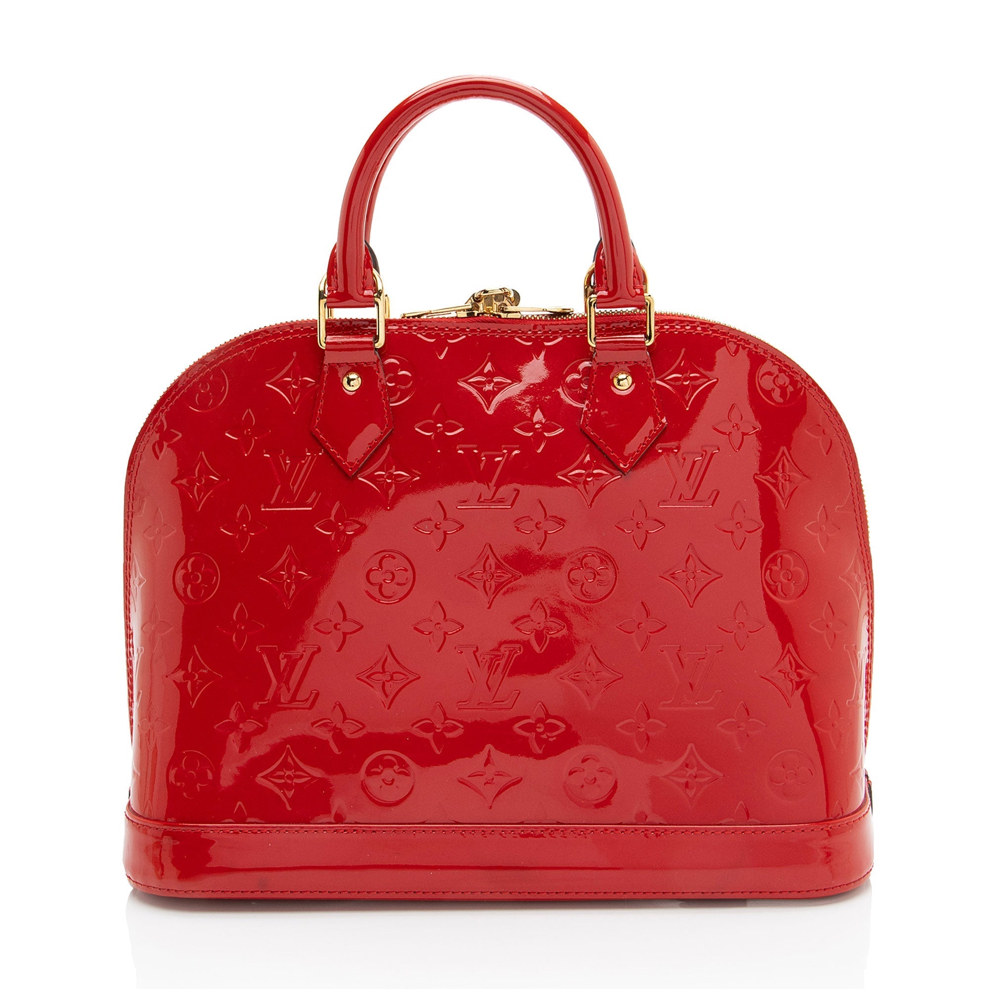 Louis Vuitton Monogram Vernis Alma PM Satchel