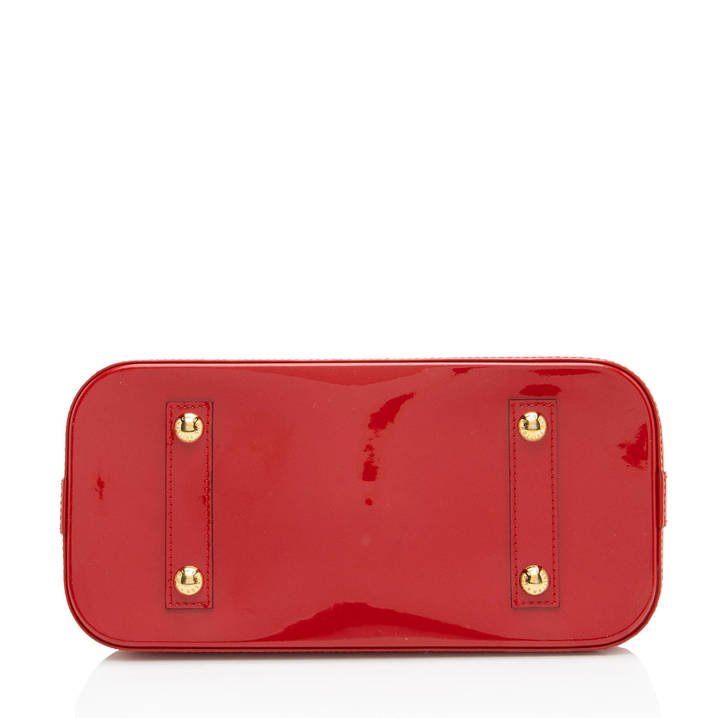 Louis Vuitton Monogram Vernis Alma PM Satchel