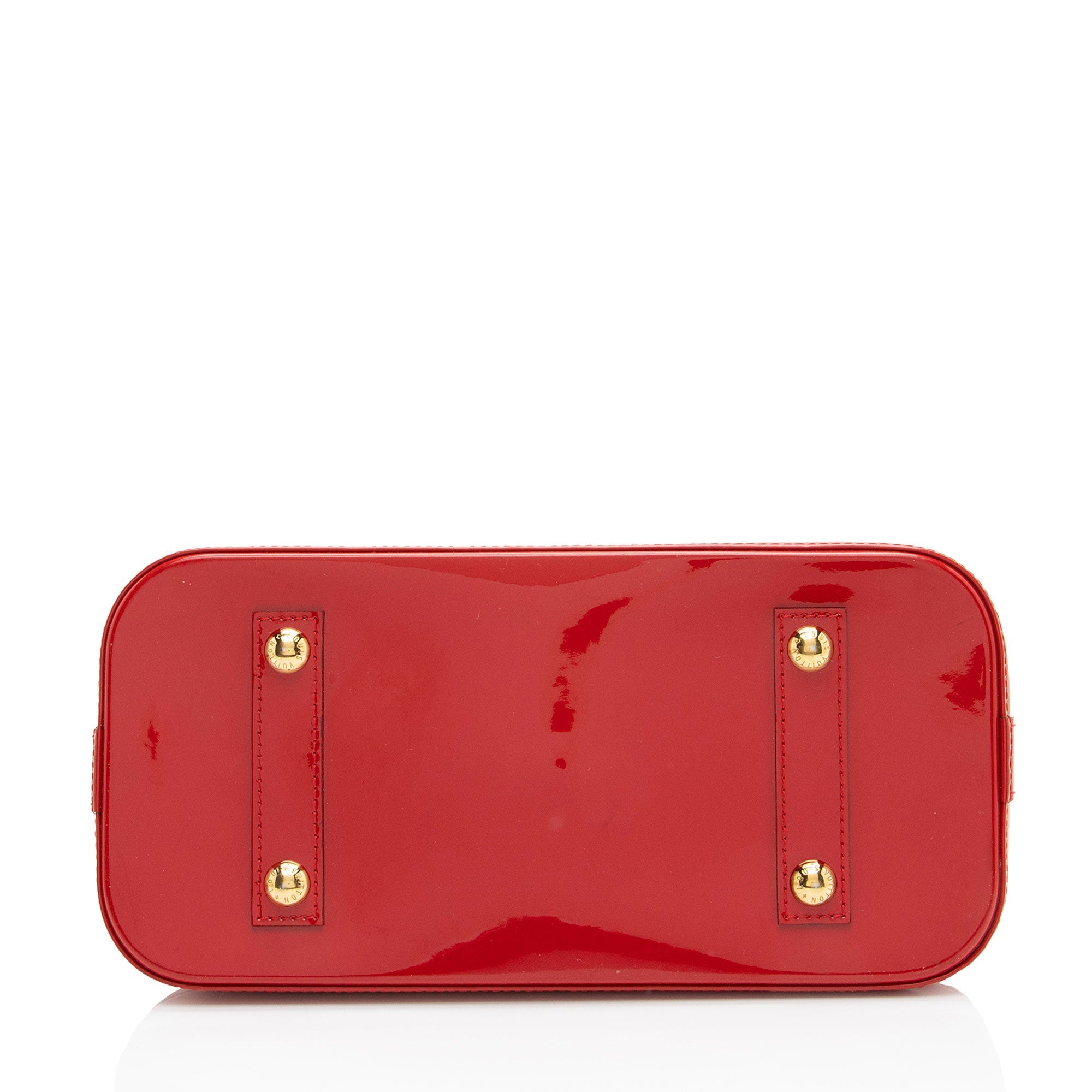 Louis Vuitton Monogram Vernis Alma PM Satchel