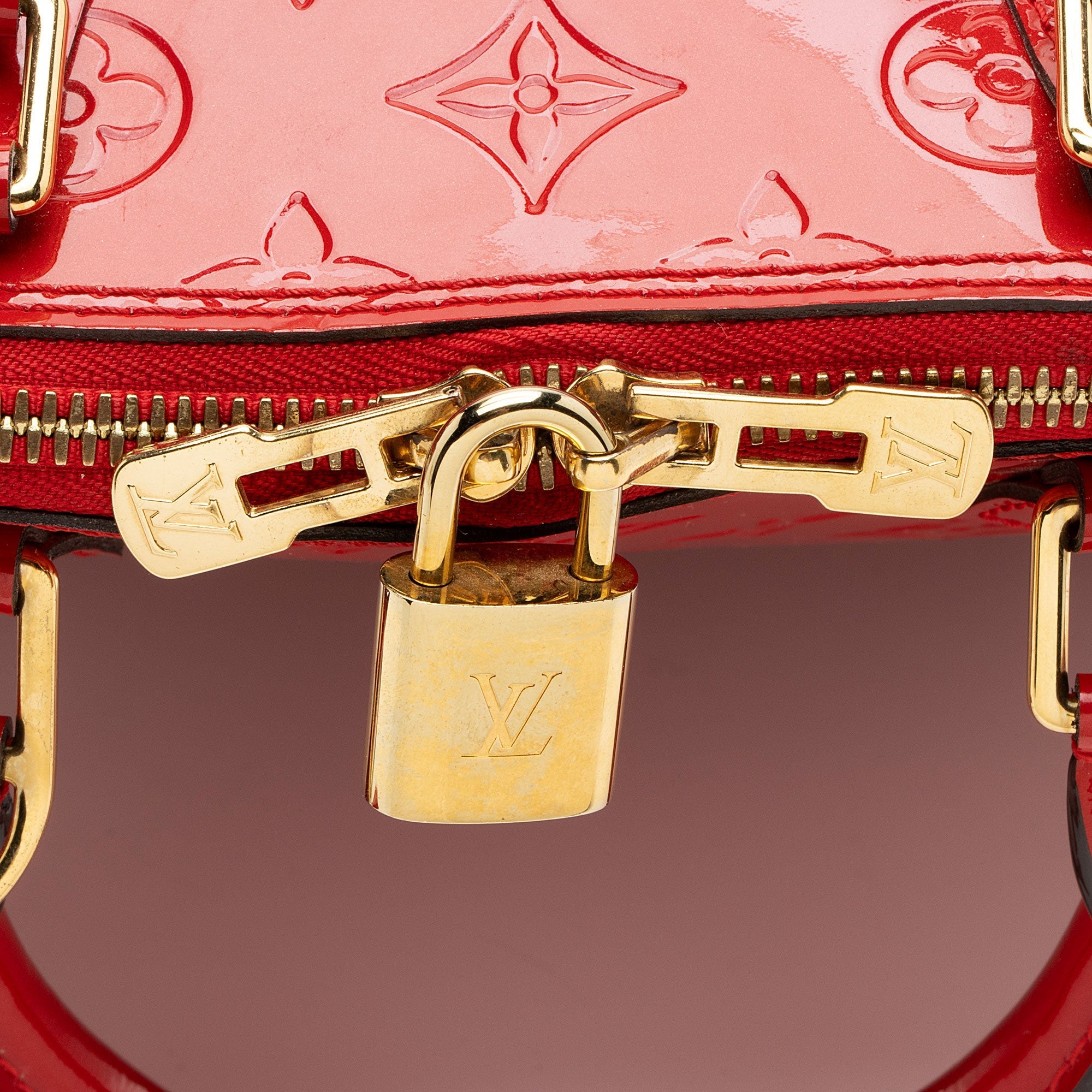 Louis Vuitton Monogram Vernis Alma PM Satchel