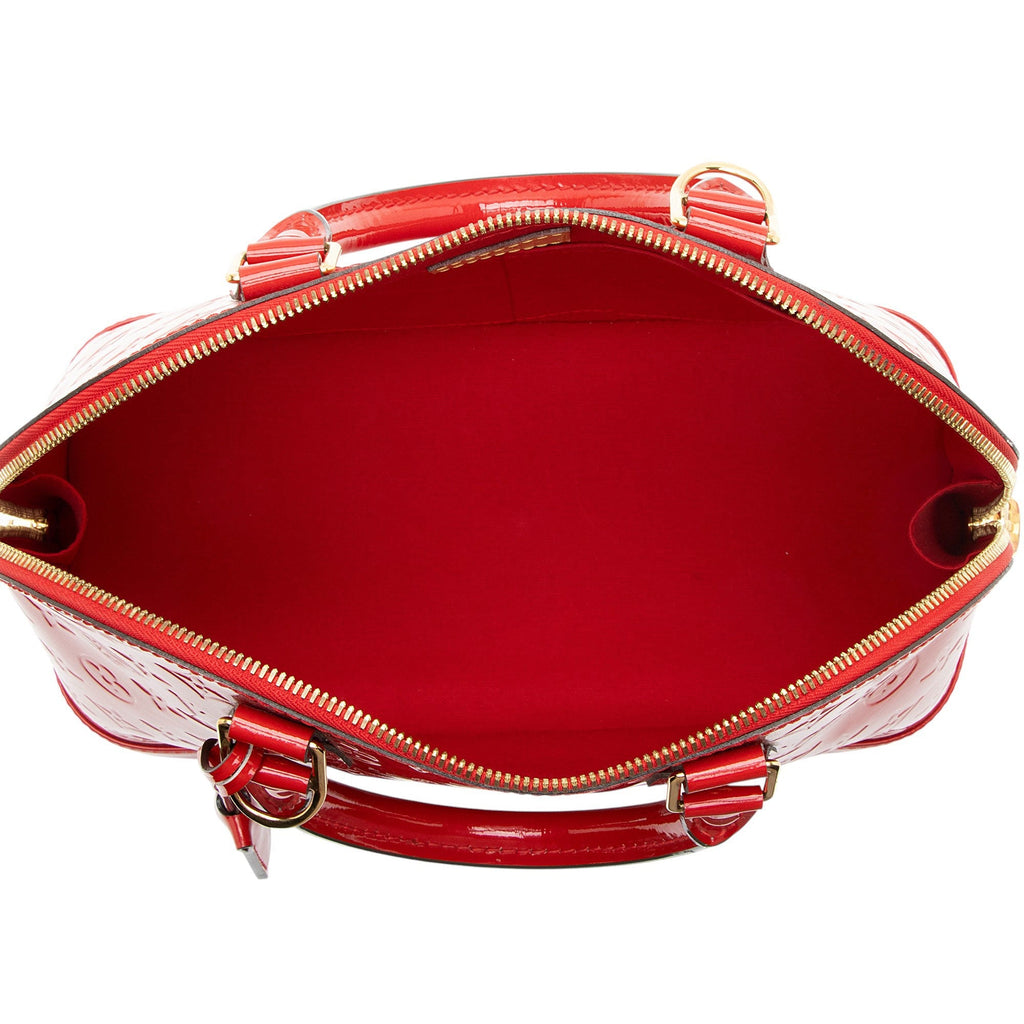 Louis Vuitton Monogram Vernis Alma PM Satchel