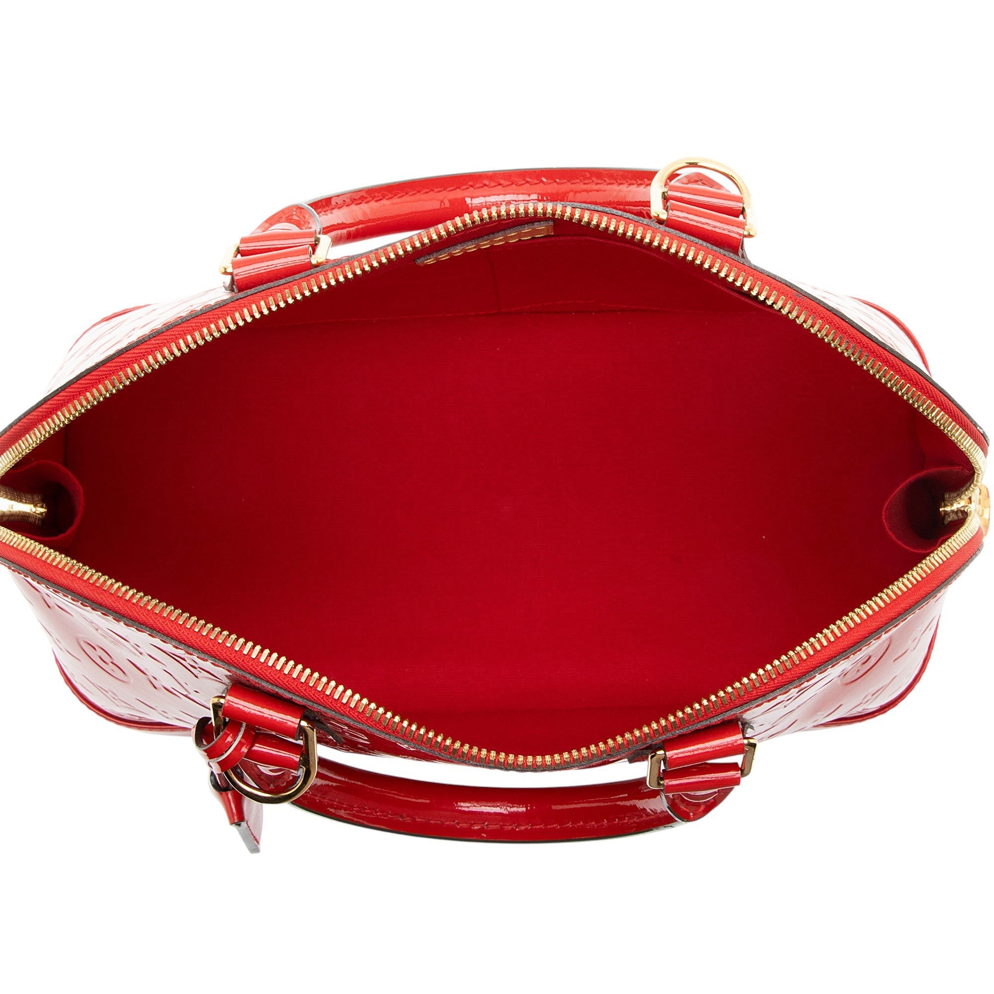 Louis Vuitton Monogram Vernis Alma PM Satchel