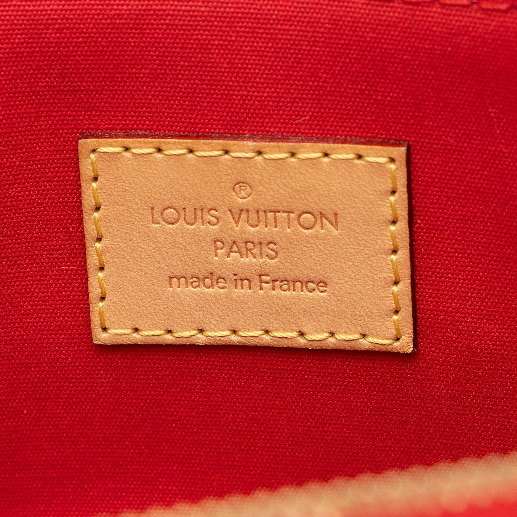 Louis Vuitton Monogram Vernis Alma PM Satchel