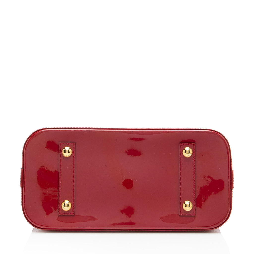 Louis Vuitton Monogram Vernis Alma PM Satchel