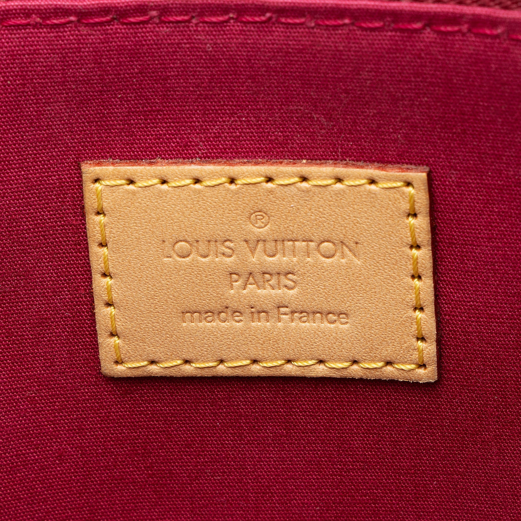 Louis Vuitton Monogram Vernis Alma PM Satchel
