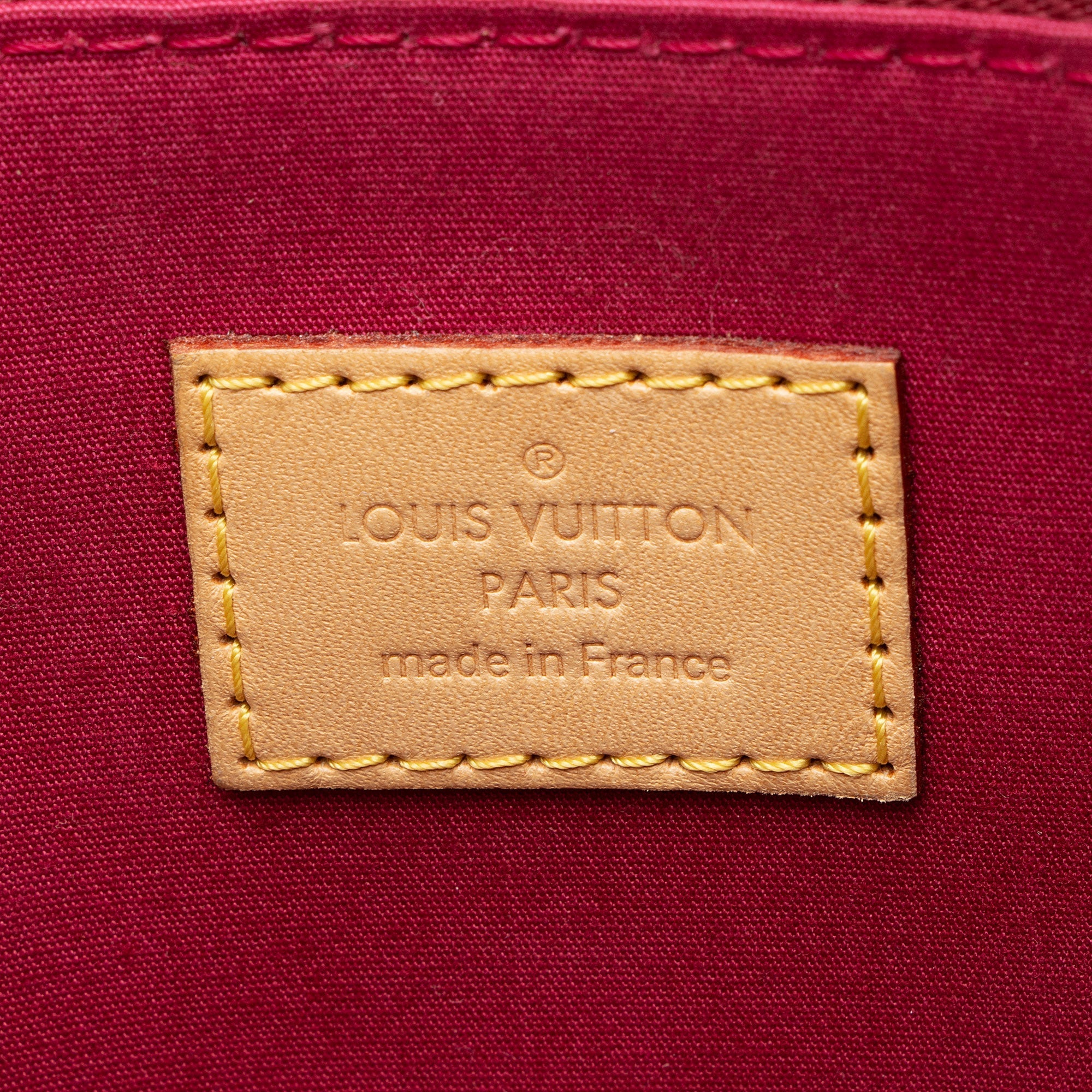 Louis Vuitton Monogram Vernis Alma PM Satchel