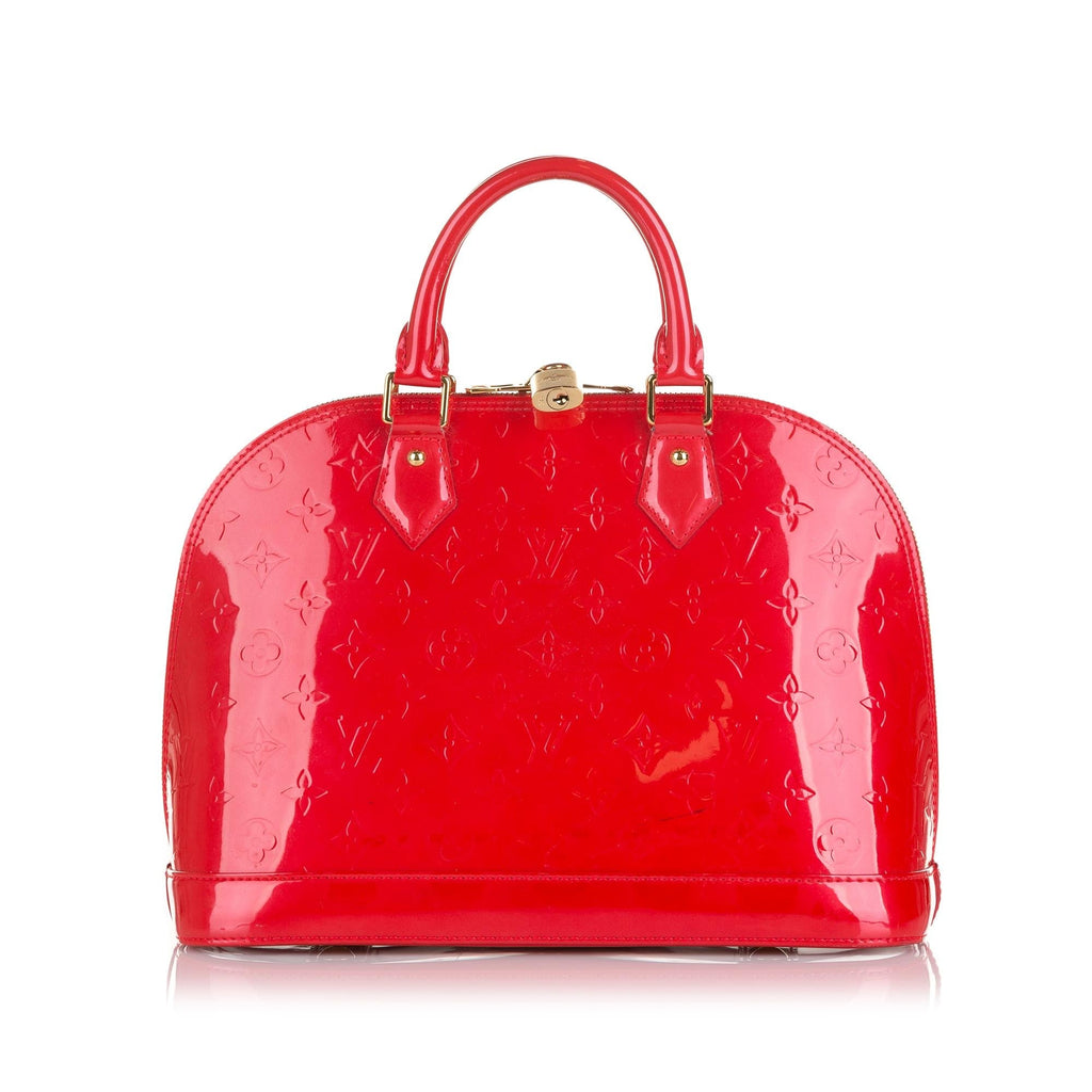 Louis Vuitton Monogram Vernis Alma PM (SHG-36651)