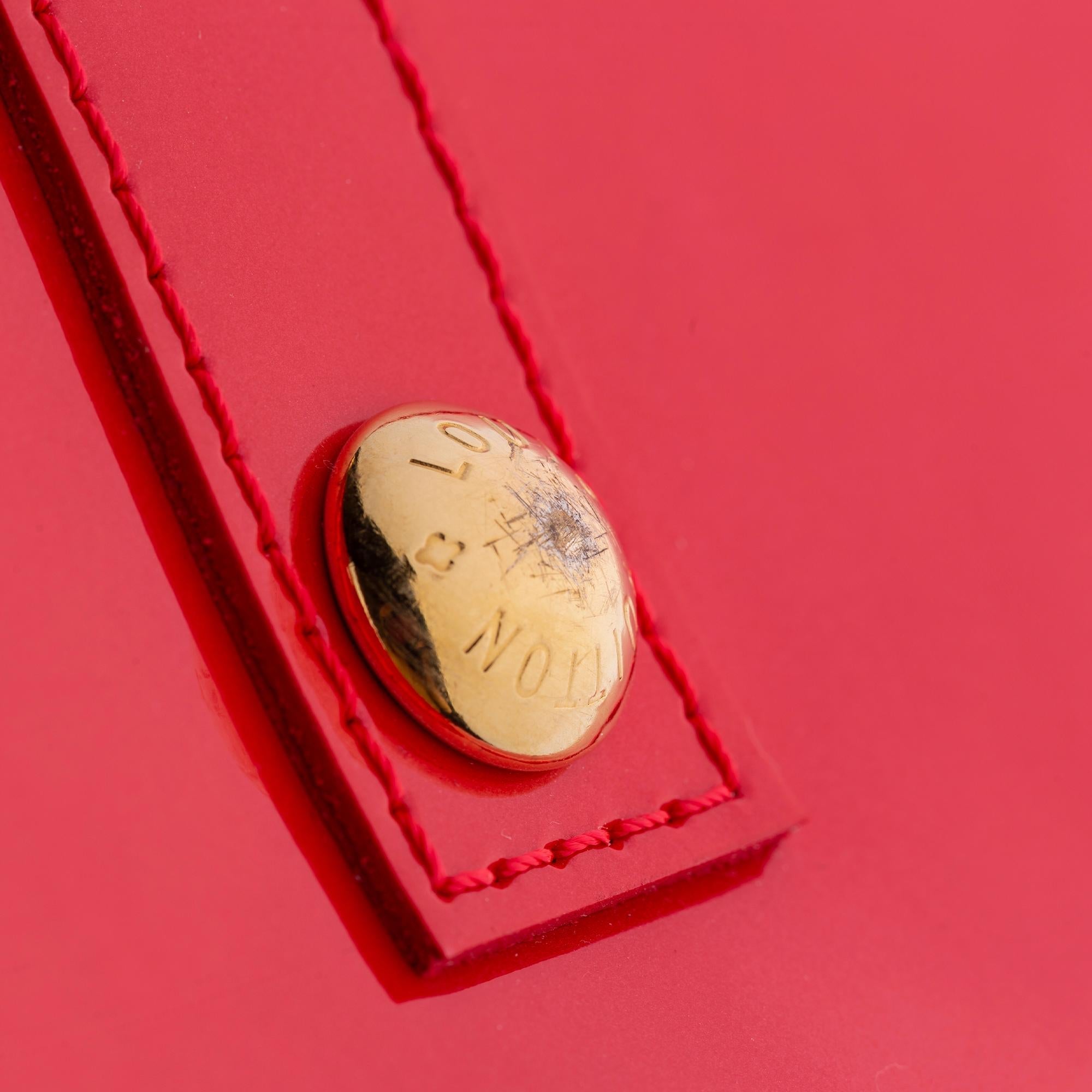 Louis Vuitton Monogram Vernis Alma PM (SHG-36651)