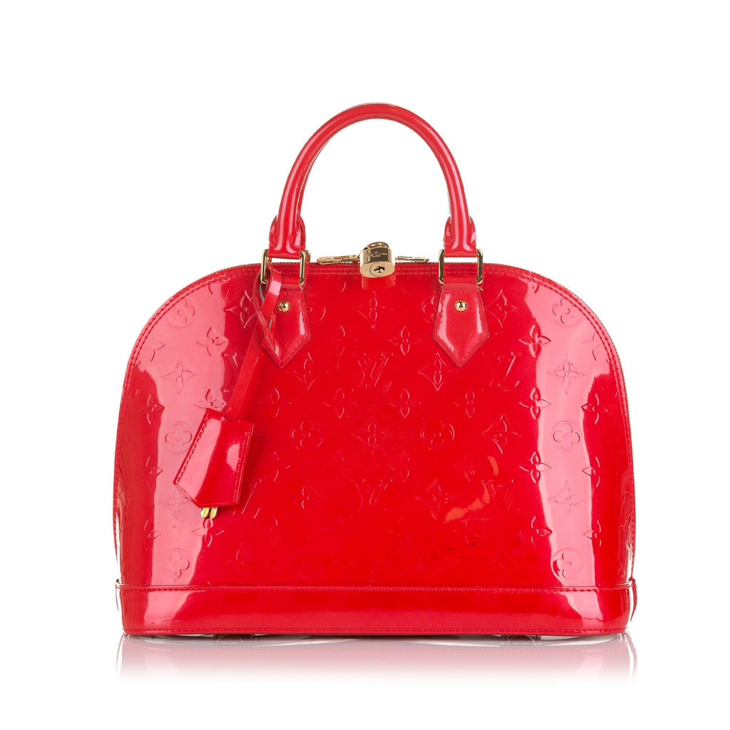 Louis Vuitton Monogram Vernis Alma PM (SHG-36651)