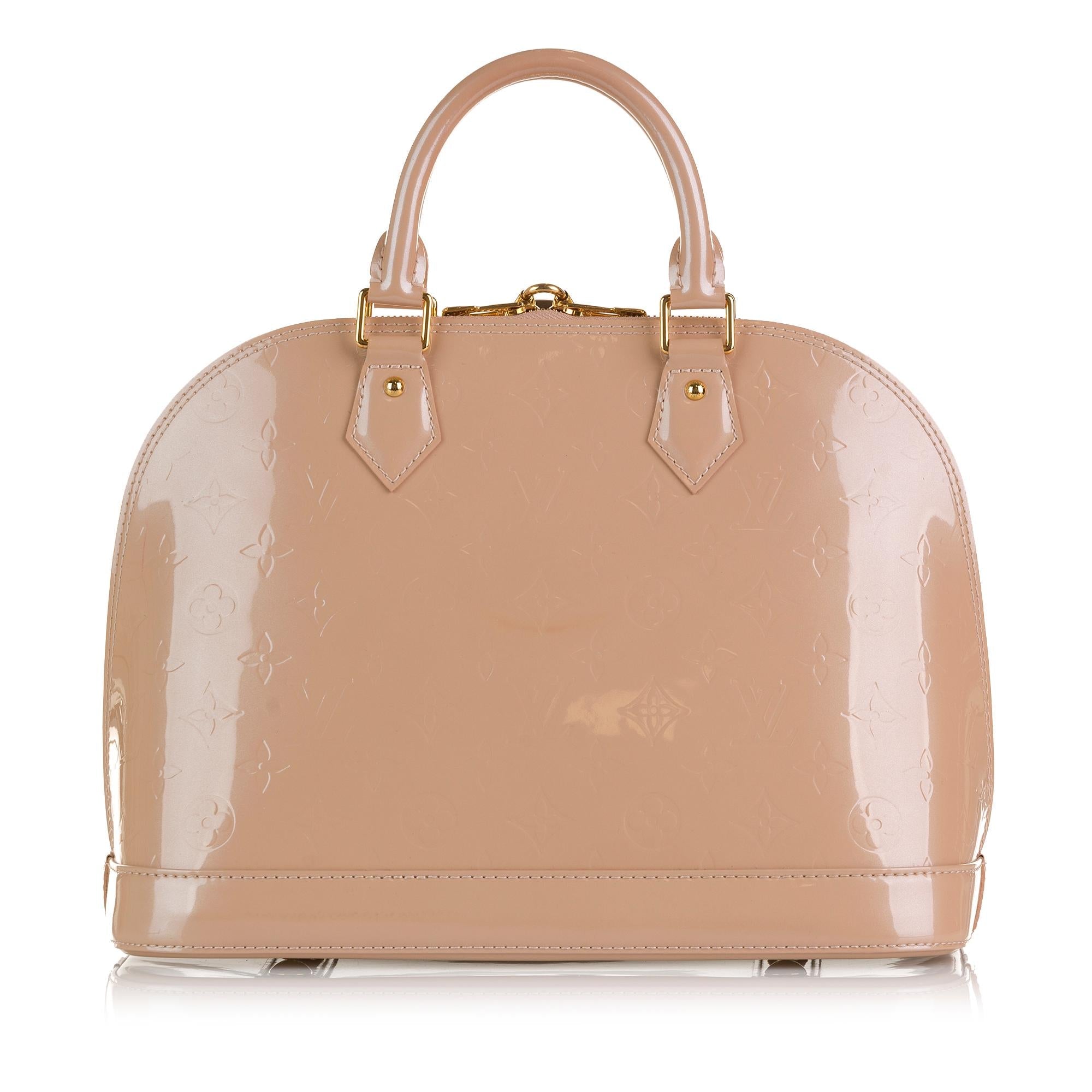 Louis Vuitton Monogram Vernis Alma PM (SHG-td7cTj)