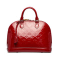 Louis Vuitton Monogram Vernis Alma PM (SHG-oToCAu)